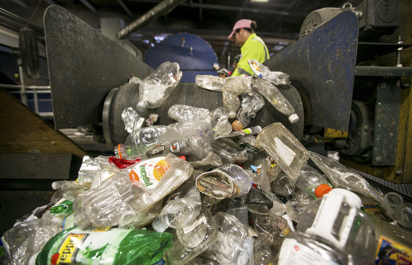 About a quarter of the single-stream recyclables collected is unusable and ends up in landfills or incinerators.