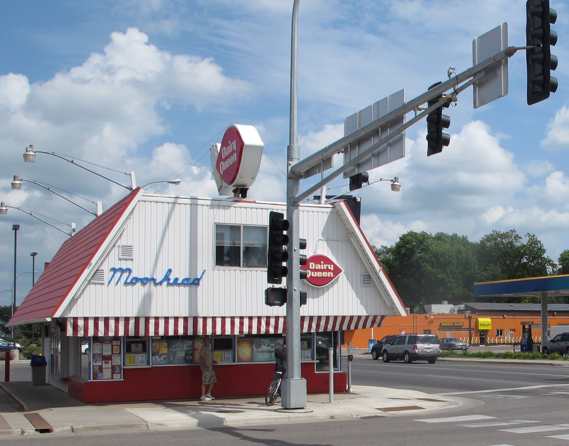 This Dairy Queen restaurant in Moorhead, Minn., first opened in 1949.