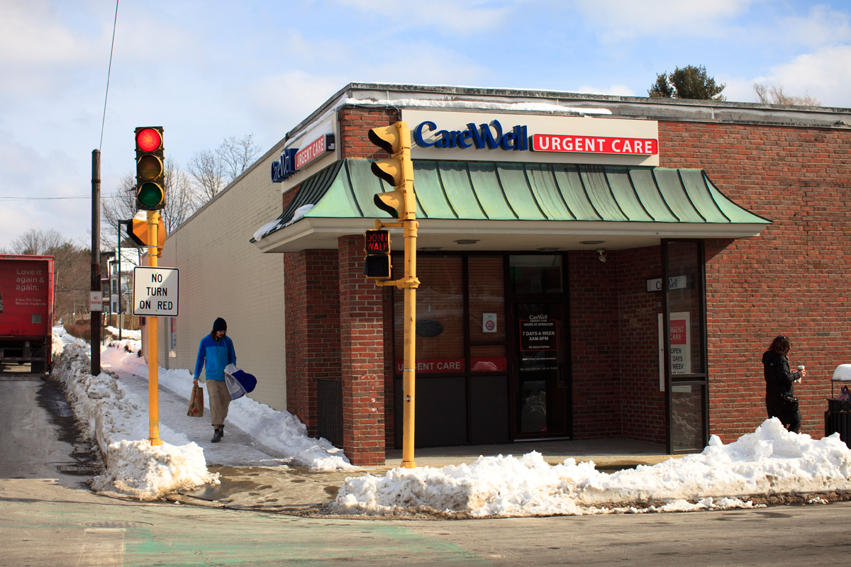 CareWell Urgent Care’s Needham walk-in center opened in July.