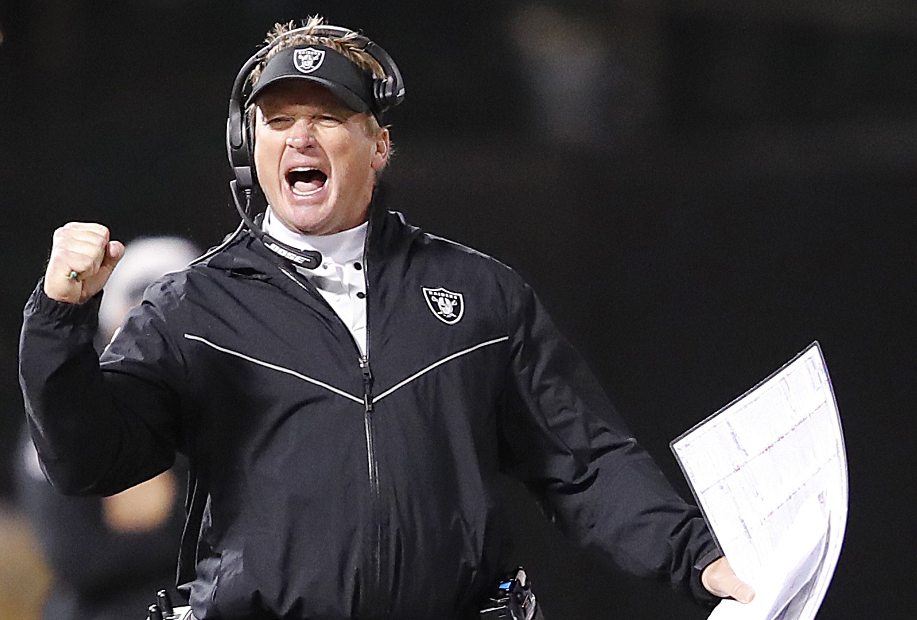 The Jon Gruden-coached Raiders could be a good candidate for HBO’s Hard Knocks.