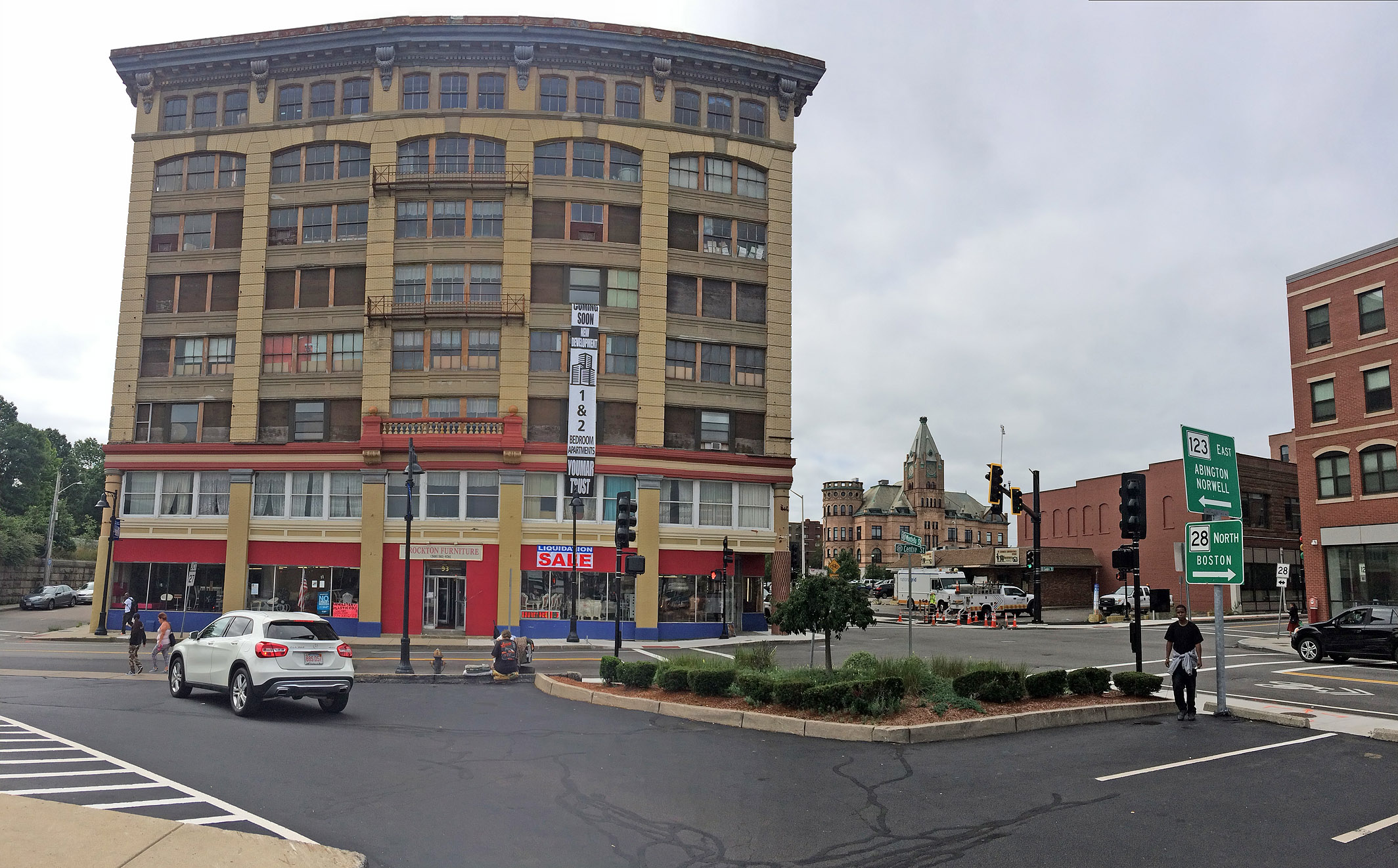 Brockton on track to take landmark building The Boston Globe