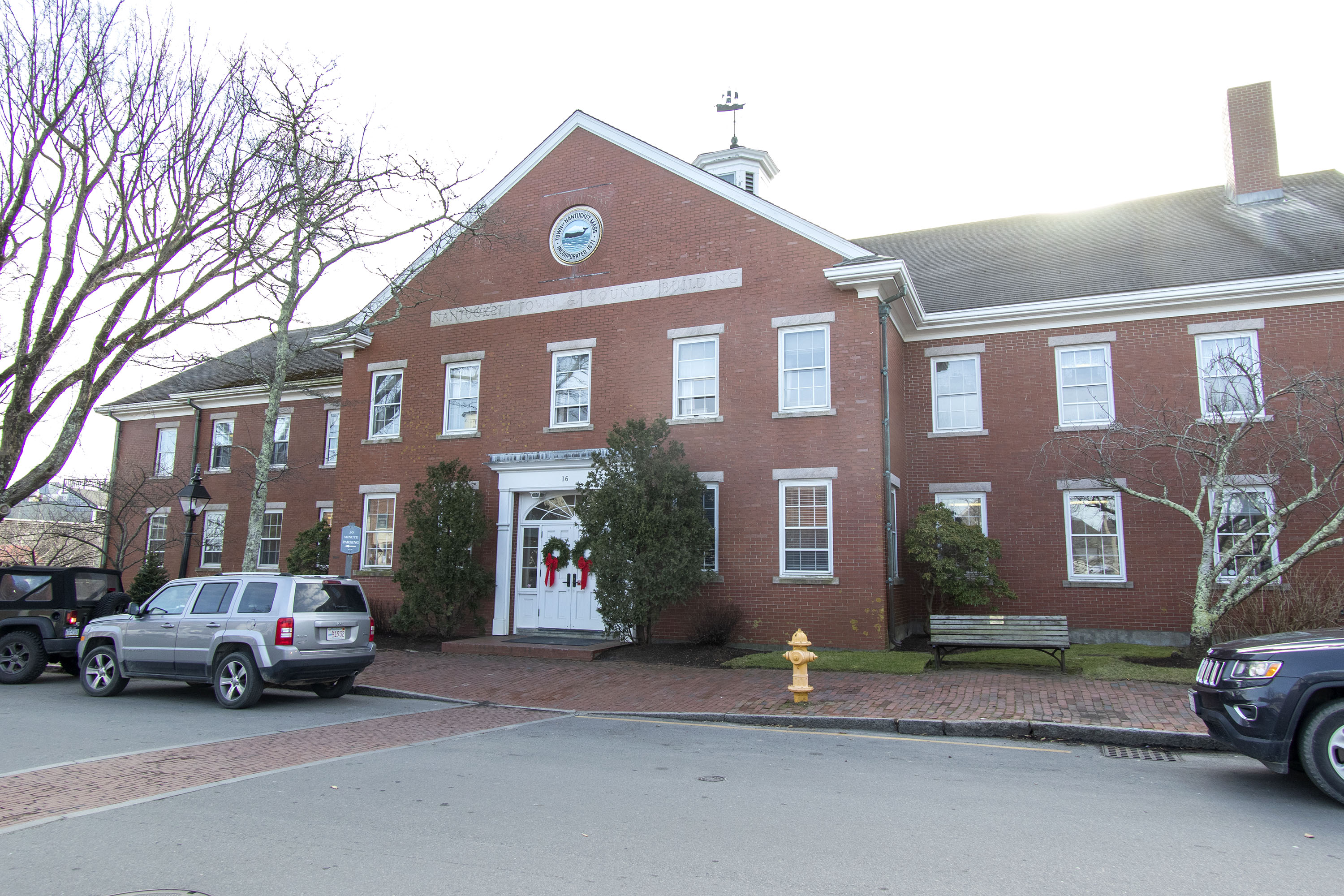 Nantucket District Court is located on the second floor of the downtown Nantucket Town and County Building.