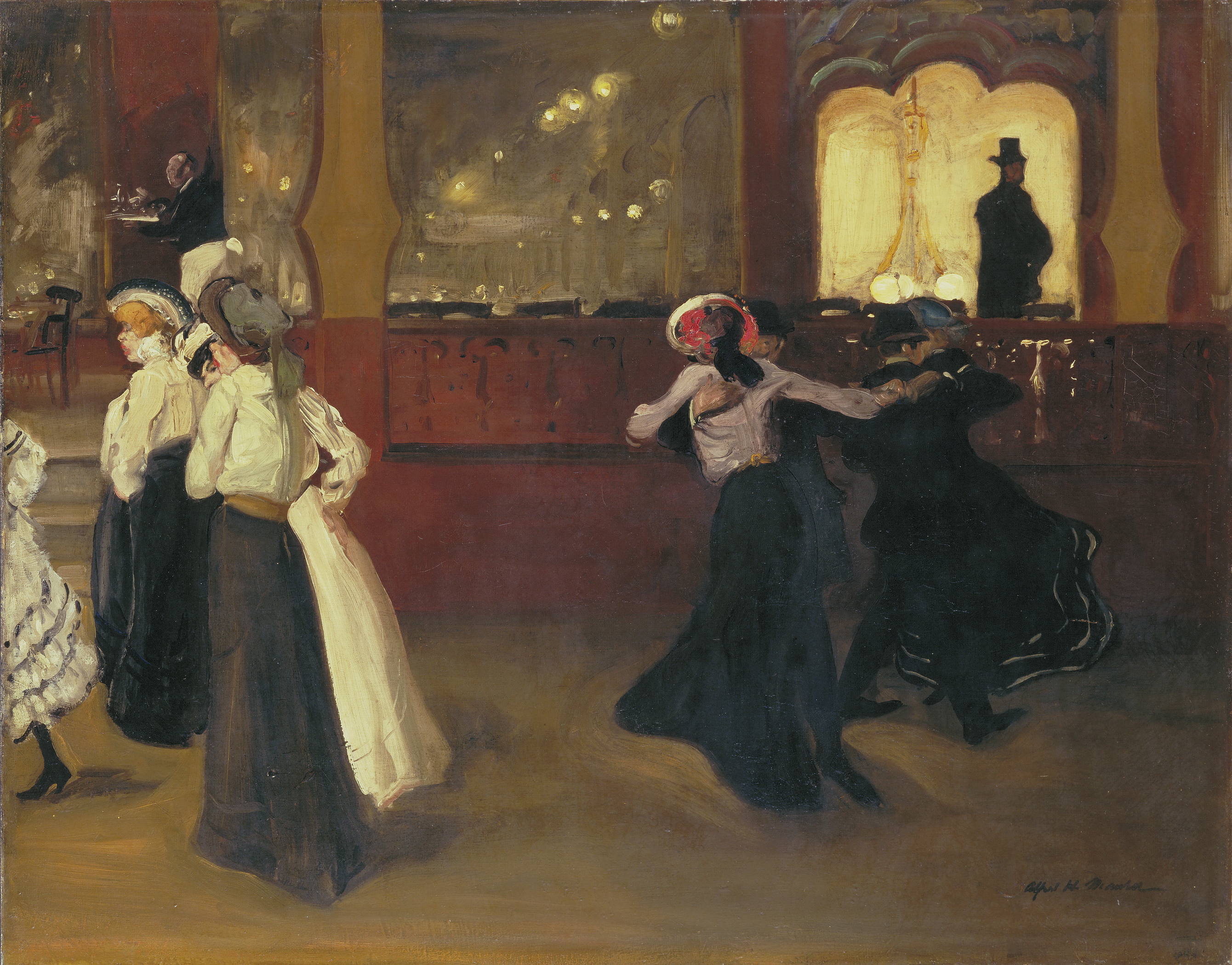 Maurer’s “Le Bal Bullier.”