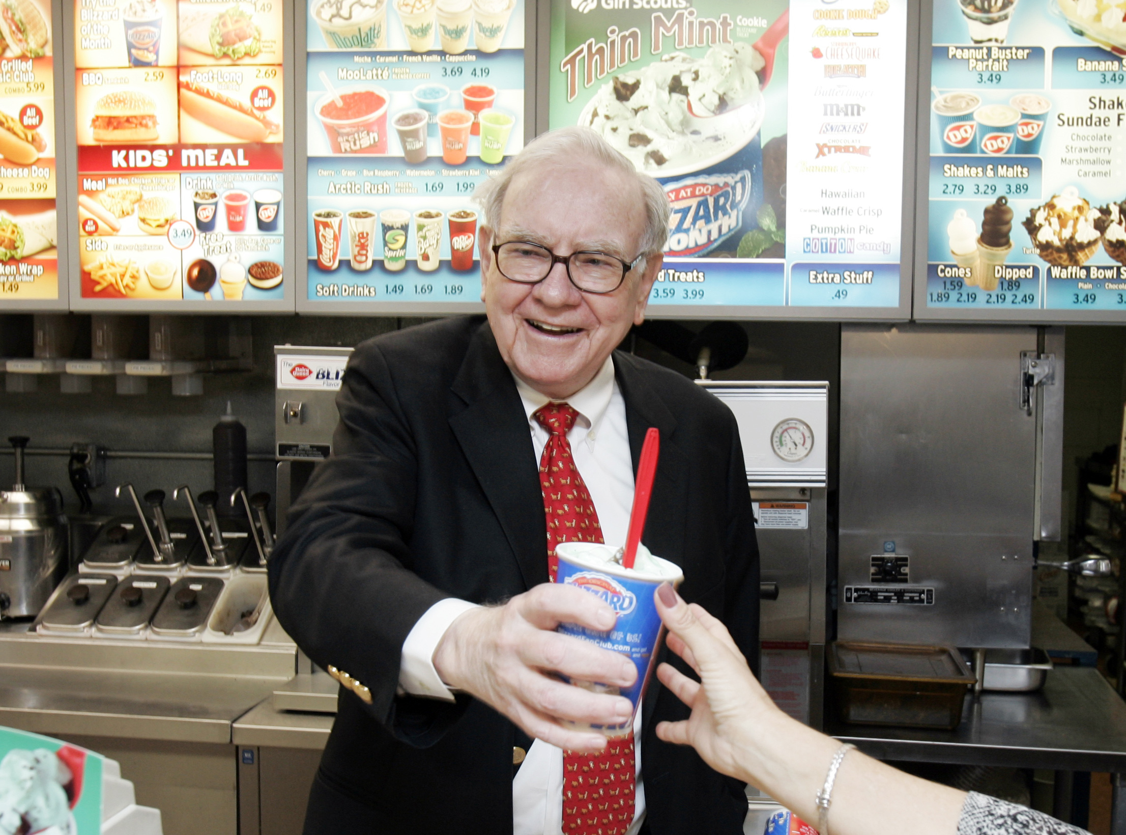 Warren Buffett’s Berkshire Hathaway bought the Dairy Queen chain in 1998.