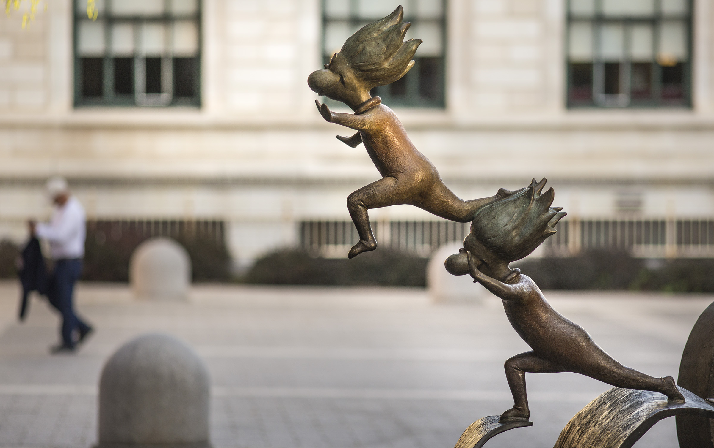 The Dr. Seuss National Memorial Sculpture Garden.