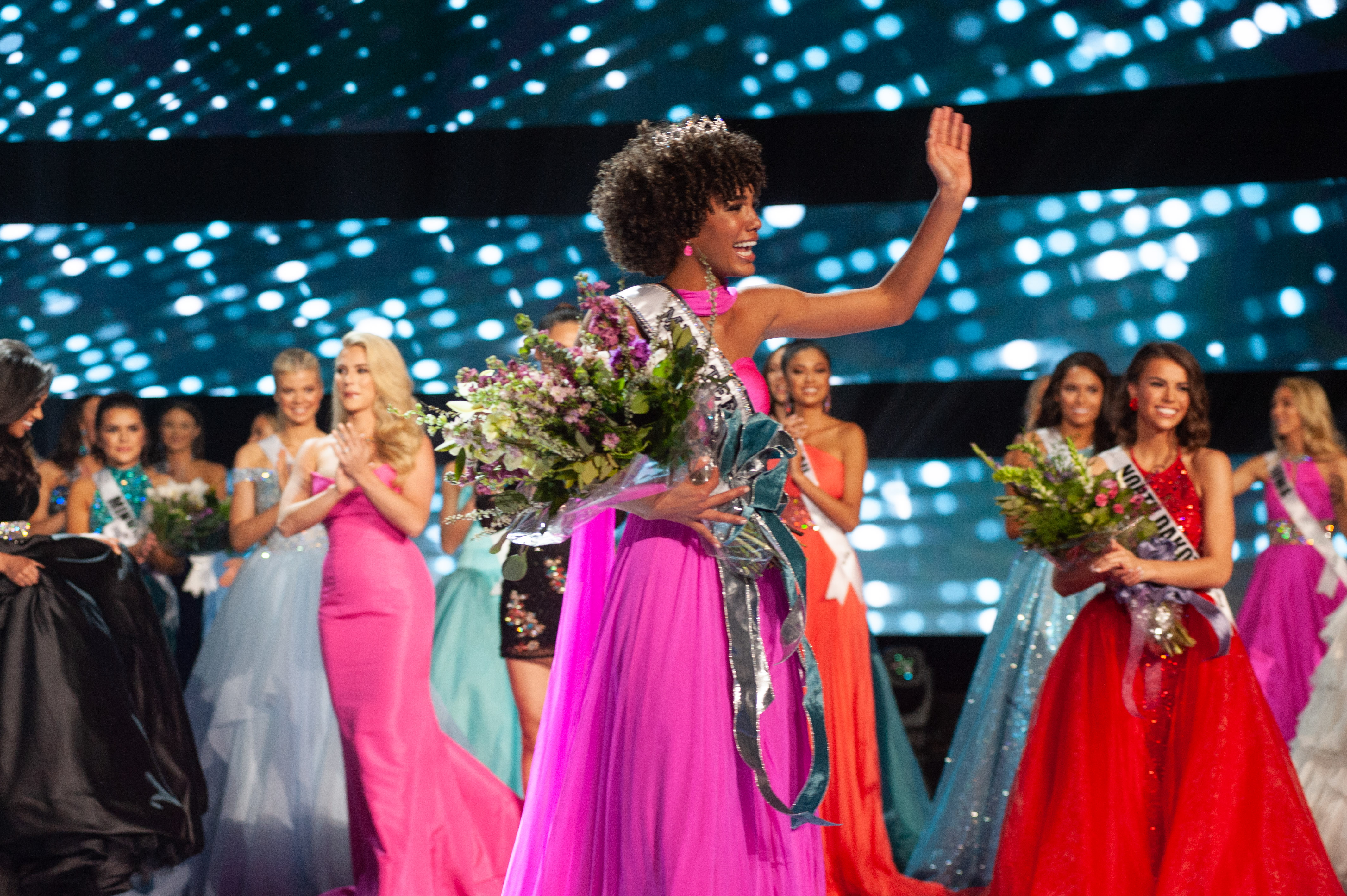 Kaliegh Garris of Connecticut was crowned the new Miss Teen USA in April.