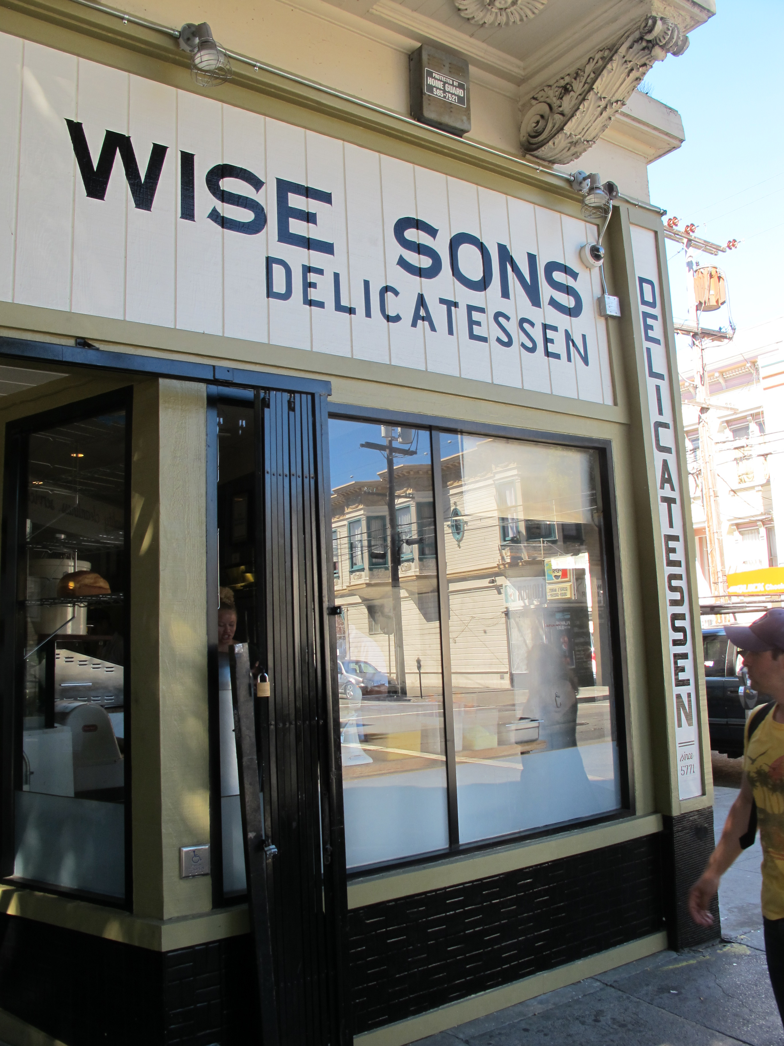 Wise Sons opened in February 2012 in a former taqueria.