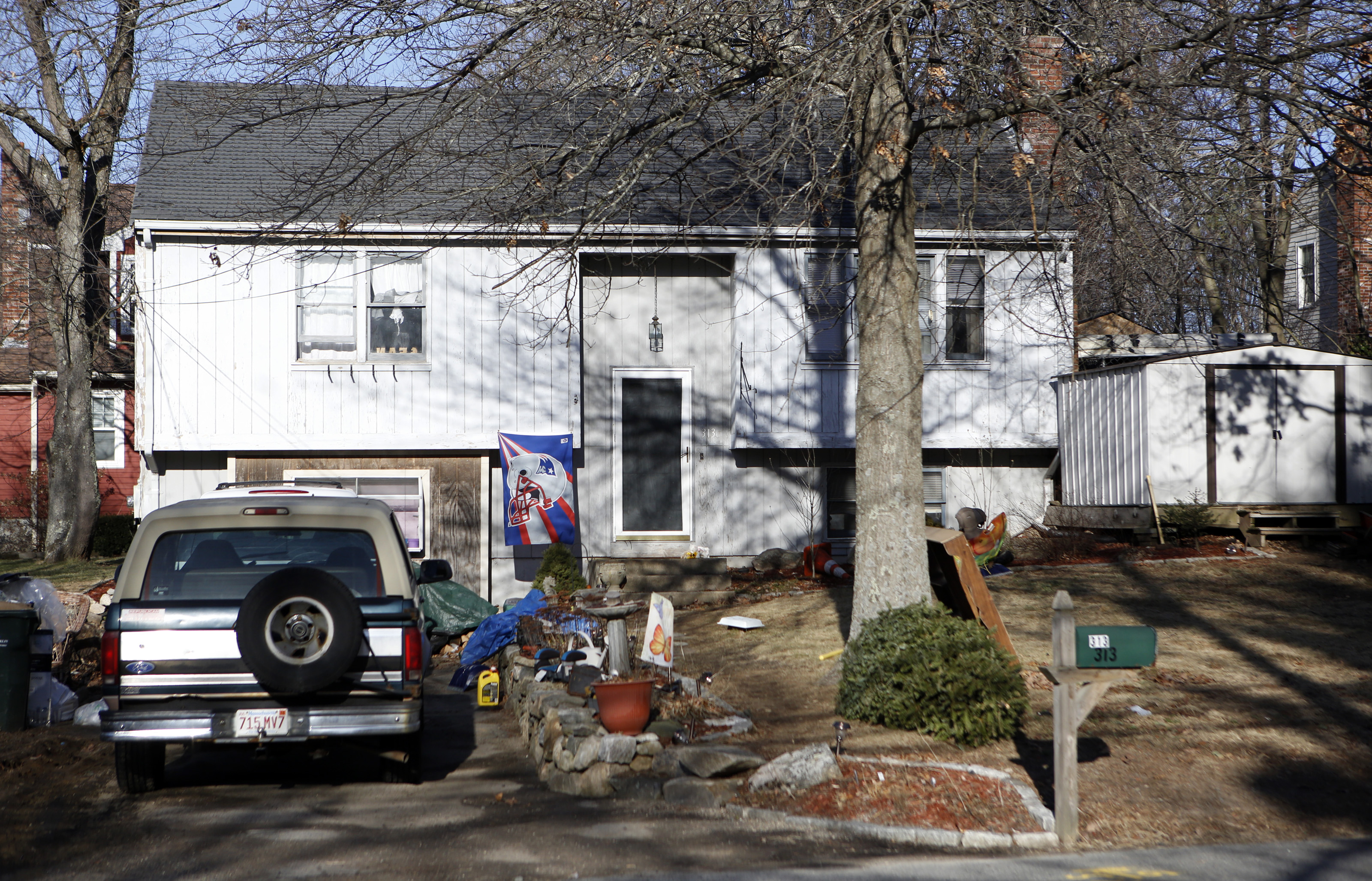 The Munroe family home on Chestnut Street in Franklin.