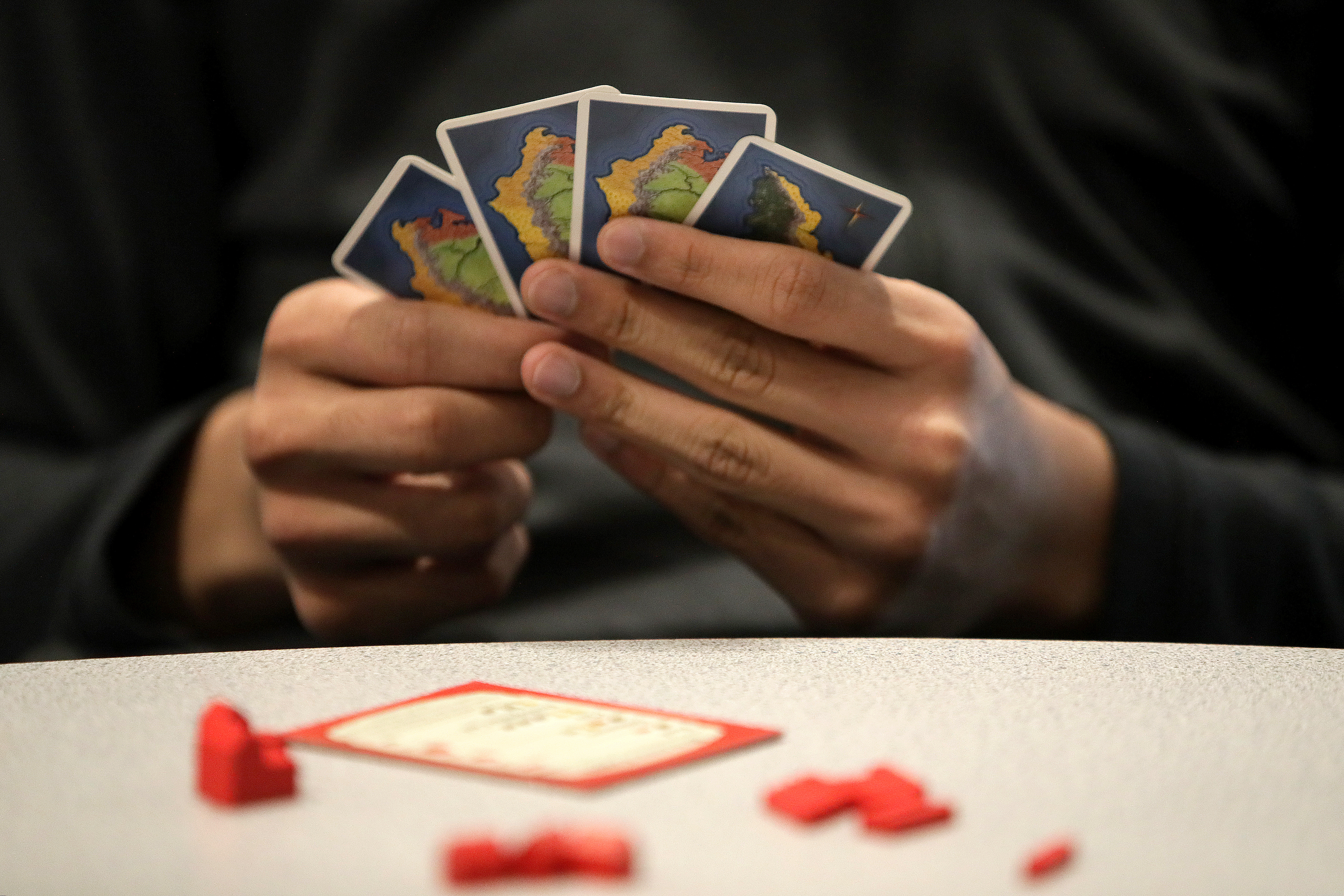 Williams keeps his cards close to the vest.