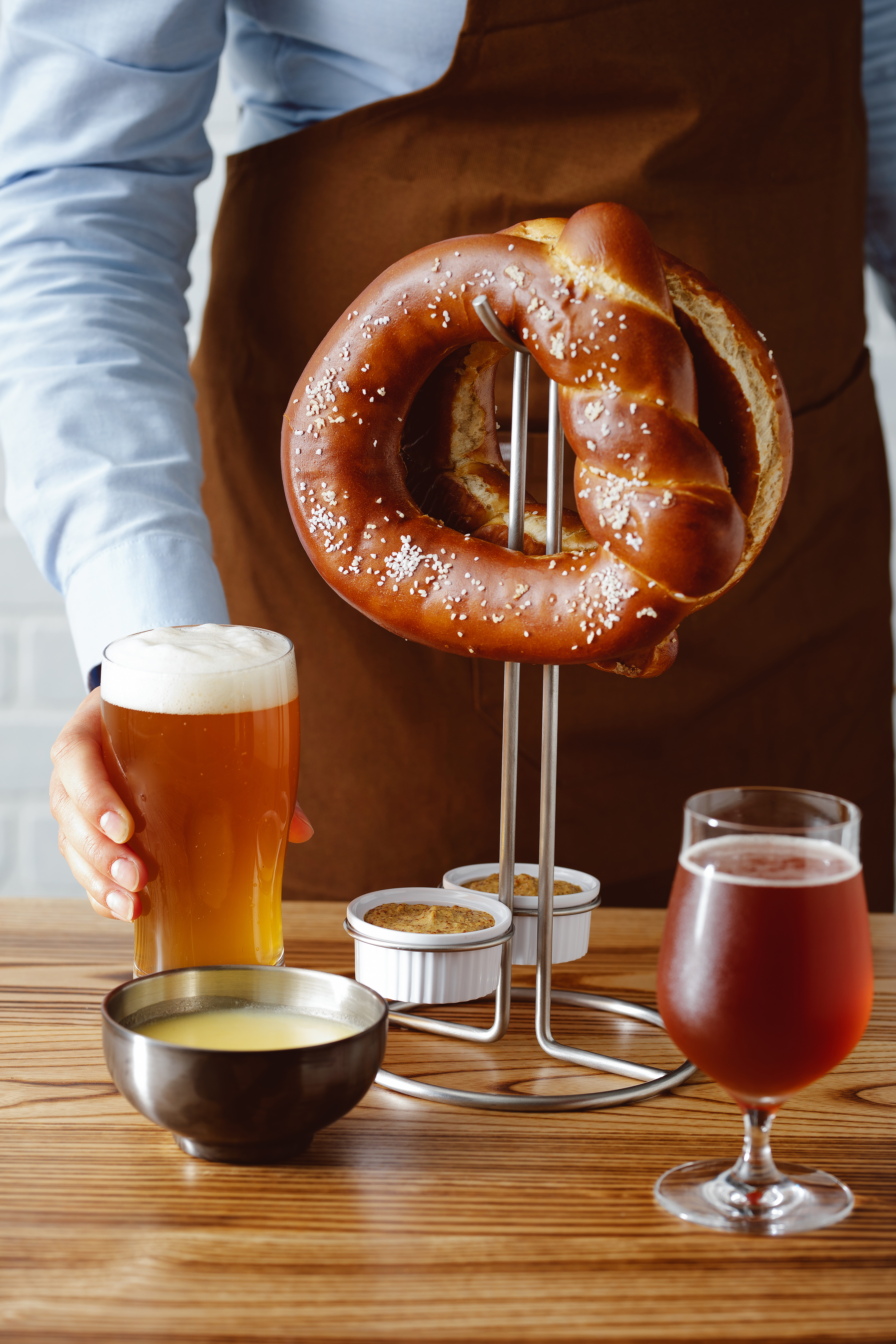 The pretzel at Banners.