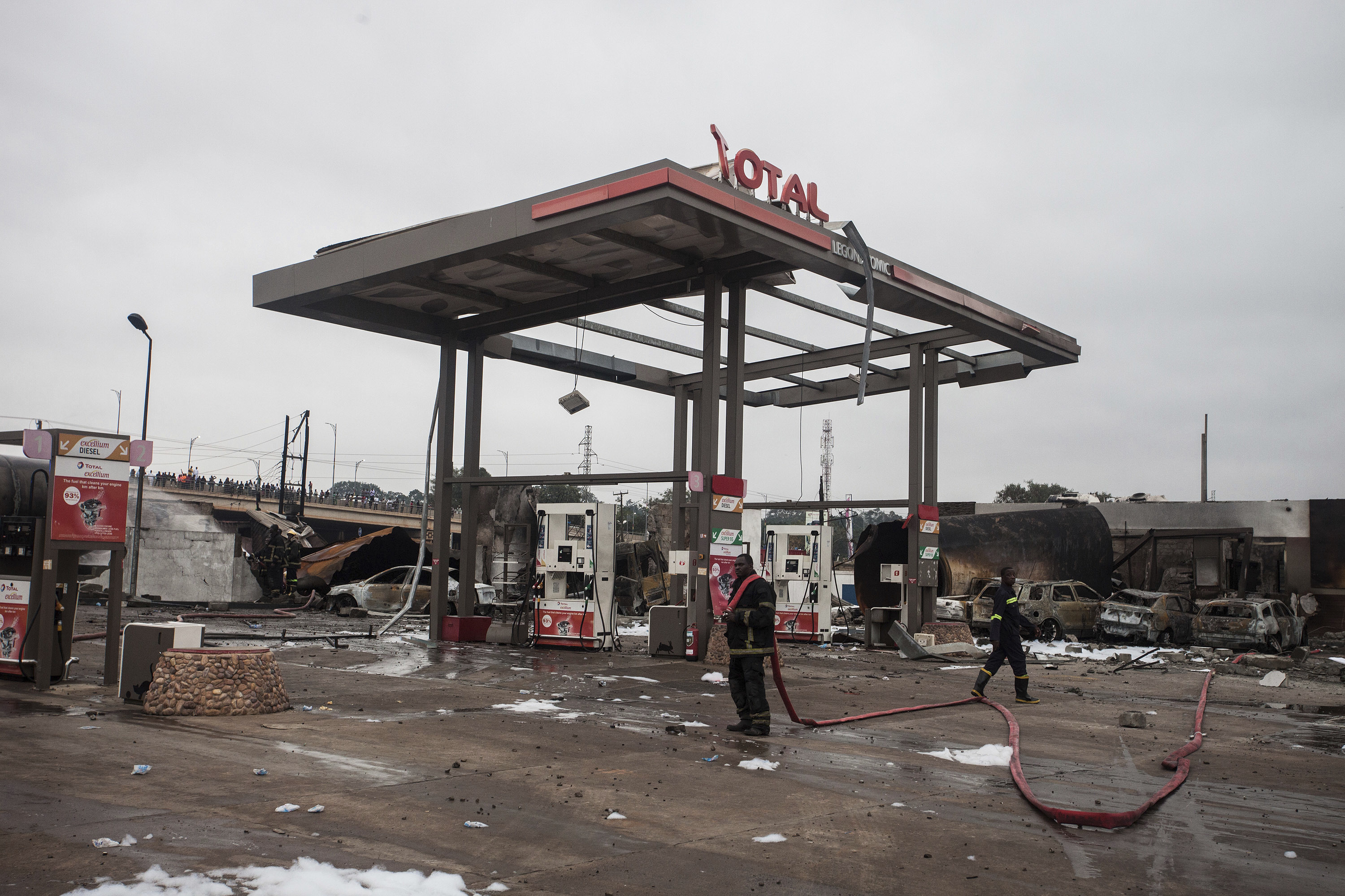 Death toll rises to 7 in gas station explosions in Ghana The Boston Globe