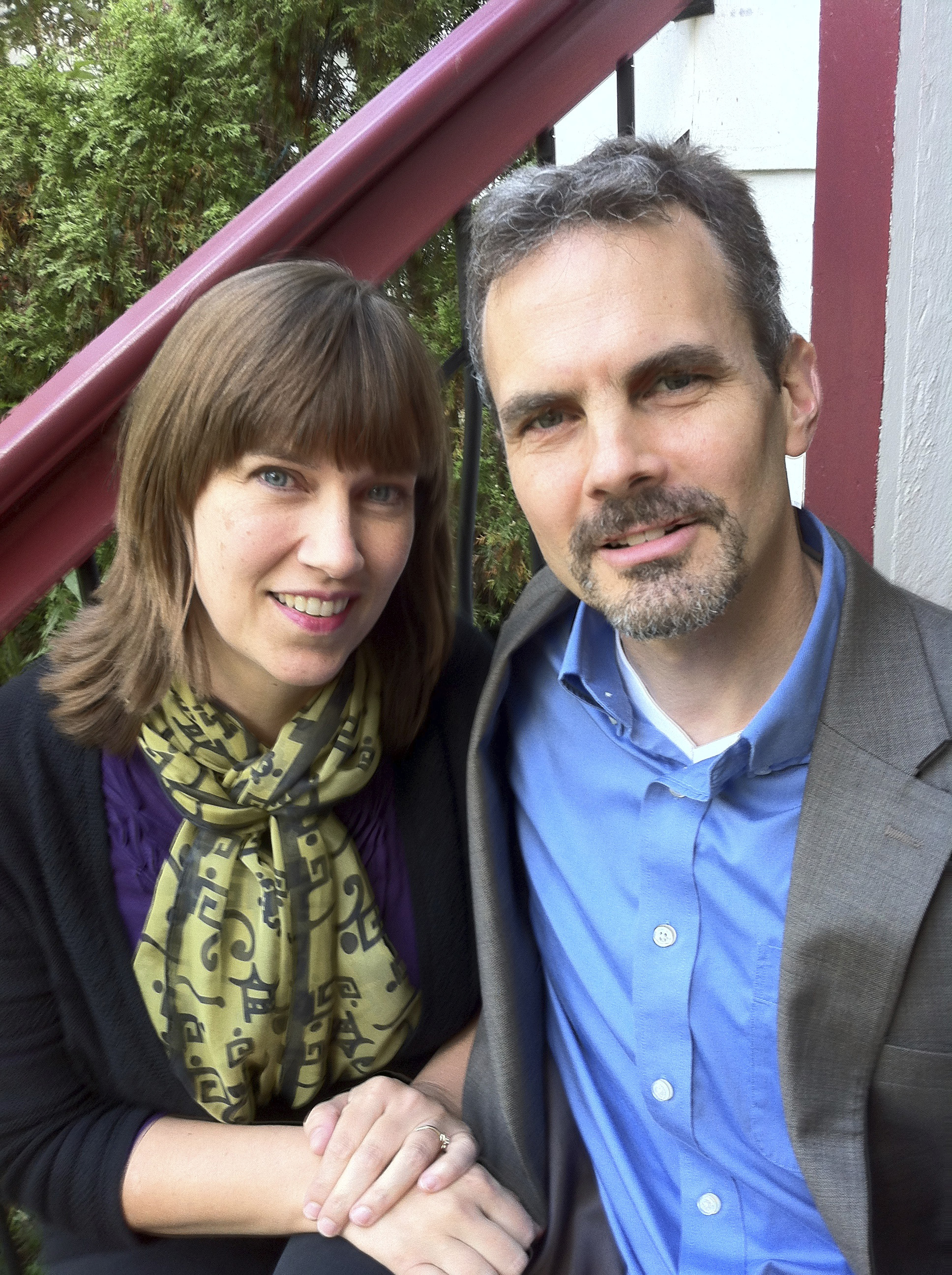 Christopher Lubienski and his research partner and wife, Sarah.