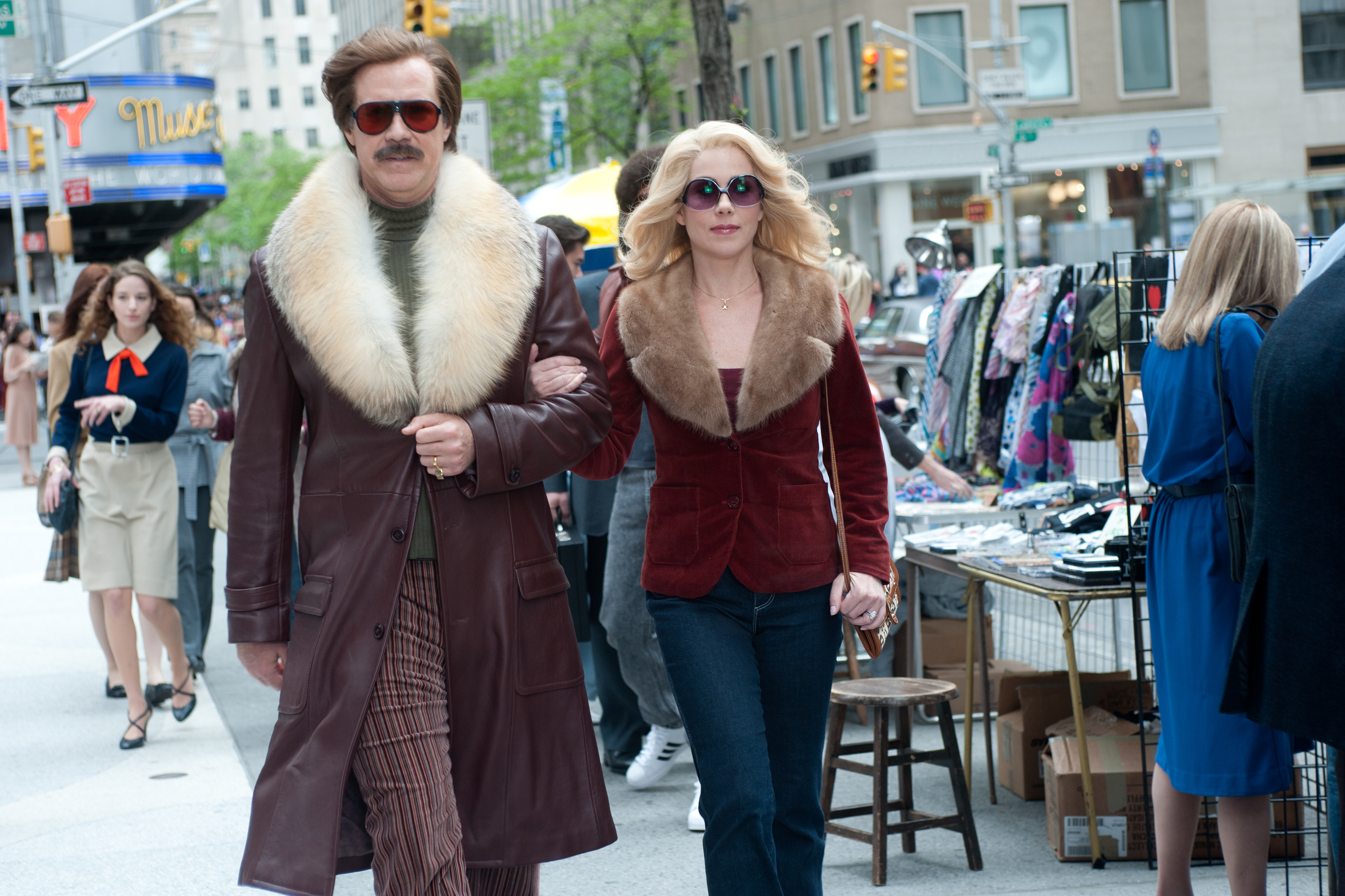 Will Ferrell and Christina Applegate in “Anchorman 2: The Legend Continues.”
