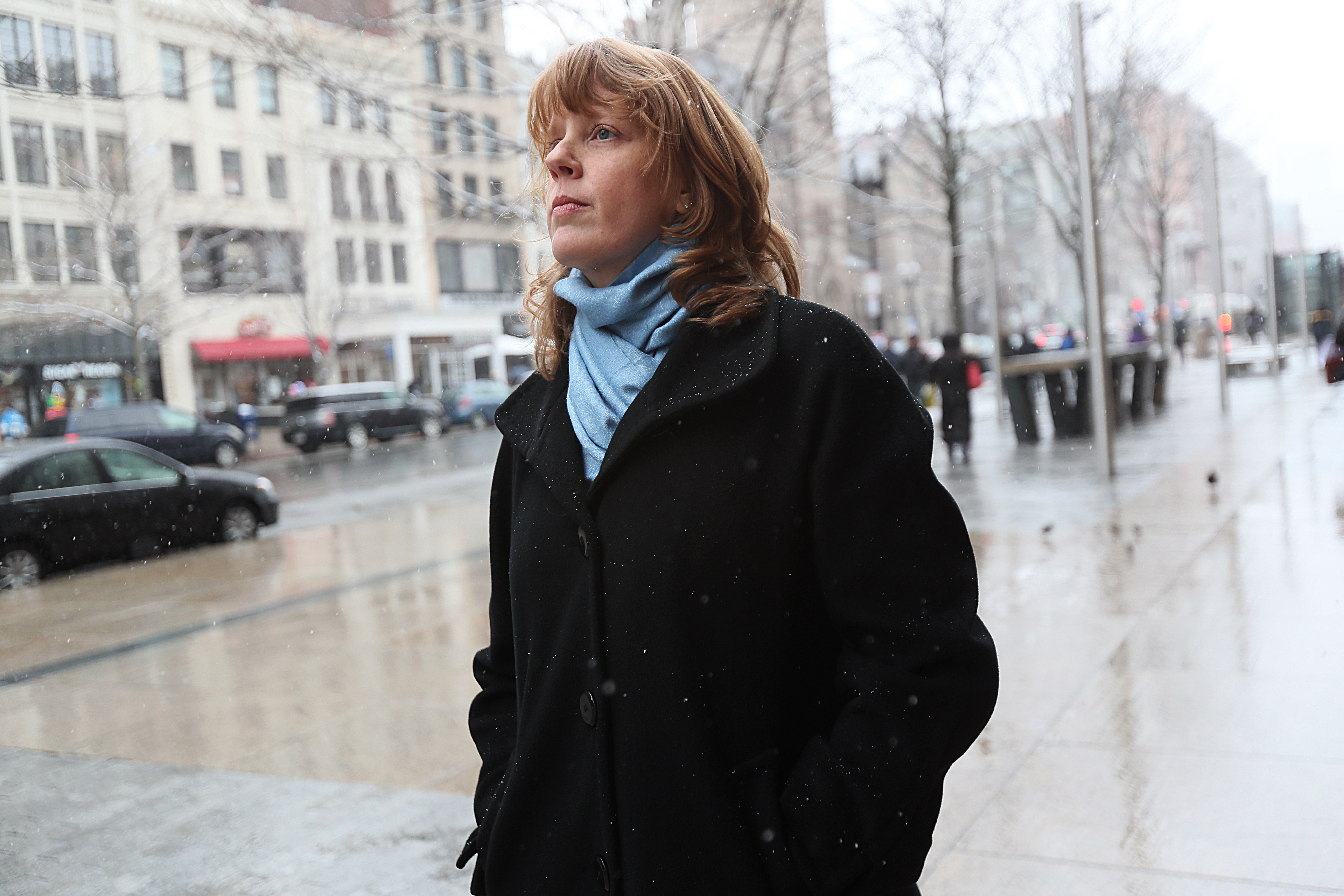Manya Chylinski chairs the survivor advisory panel of the Massachusetts Resiliency Center, a group created to help survivors of the Boston Marathon bombings.