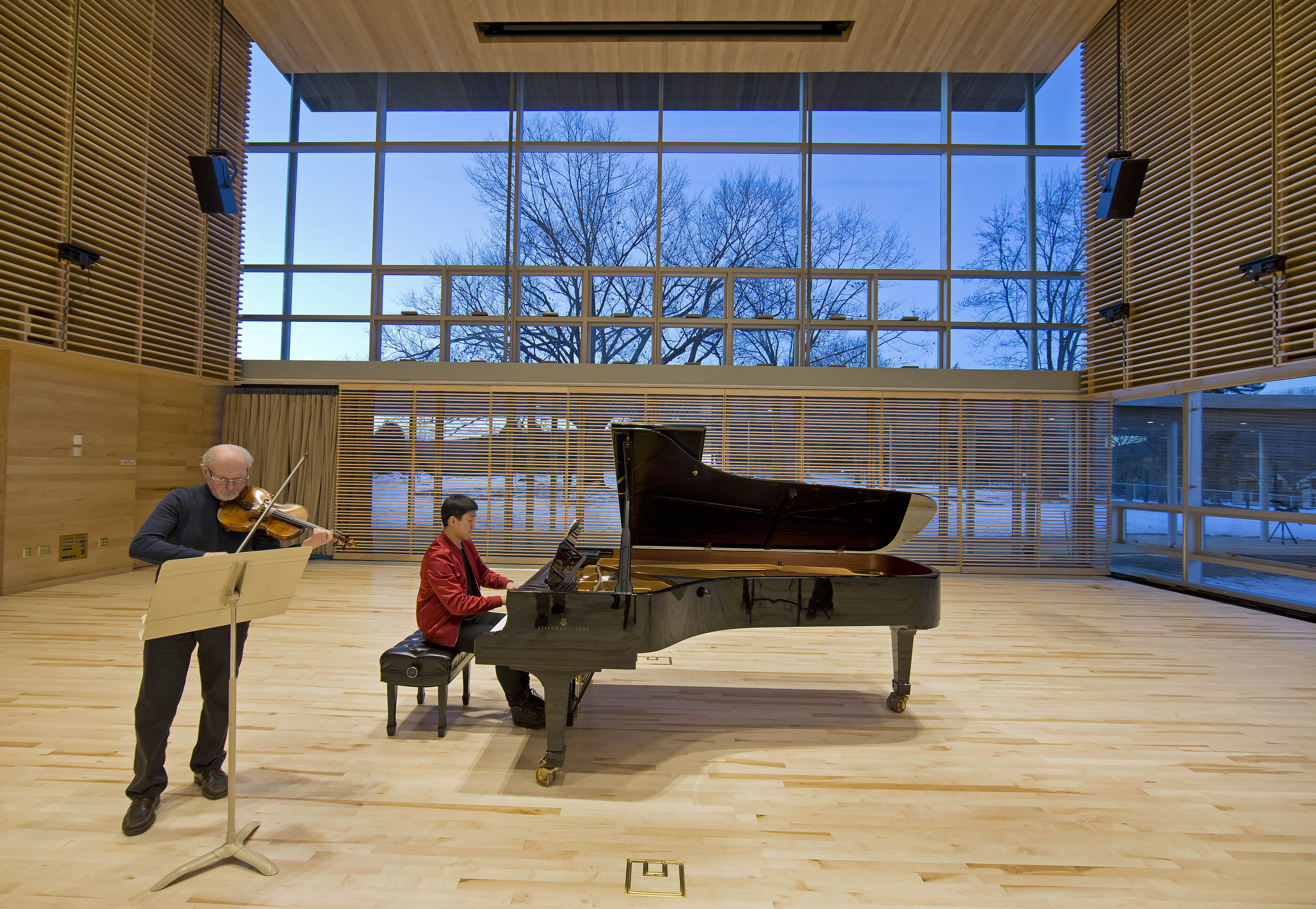 The Linde Center for Music and Learning was built to house the brand-new, year-round Tanglewood Learning Institute and its more than 140 programs.