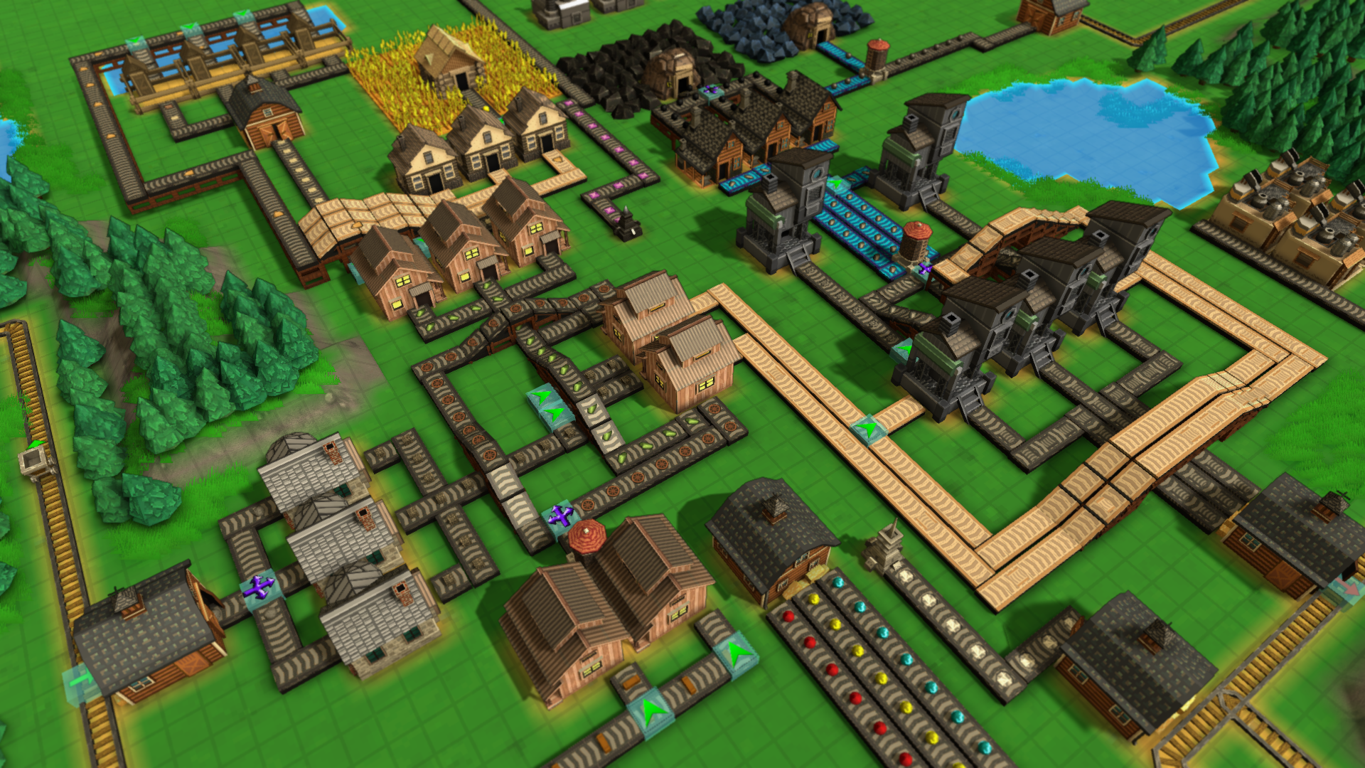 42Apps' Factory Town allows gamers to automate and build their own towns using engineering and imagination.