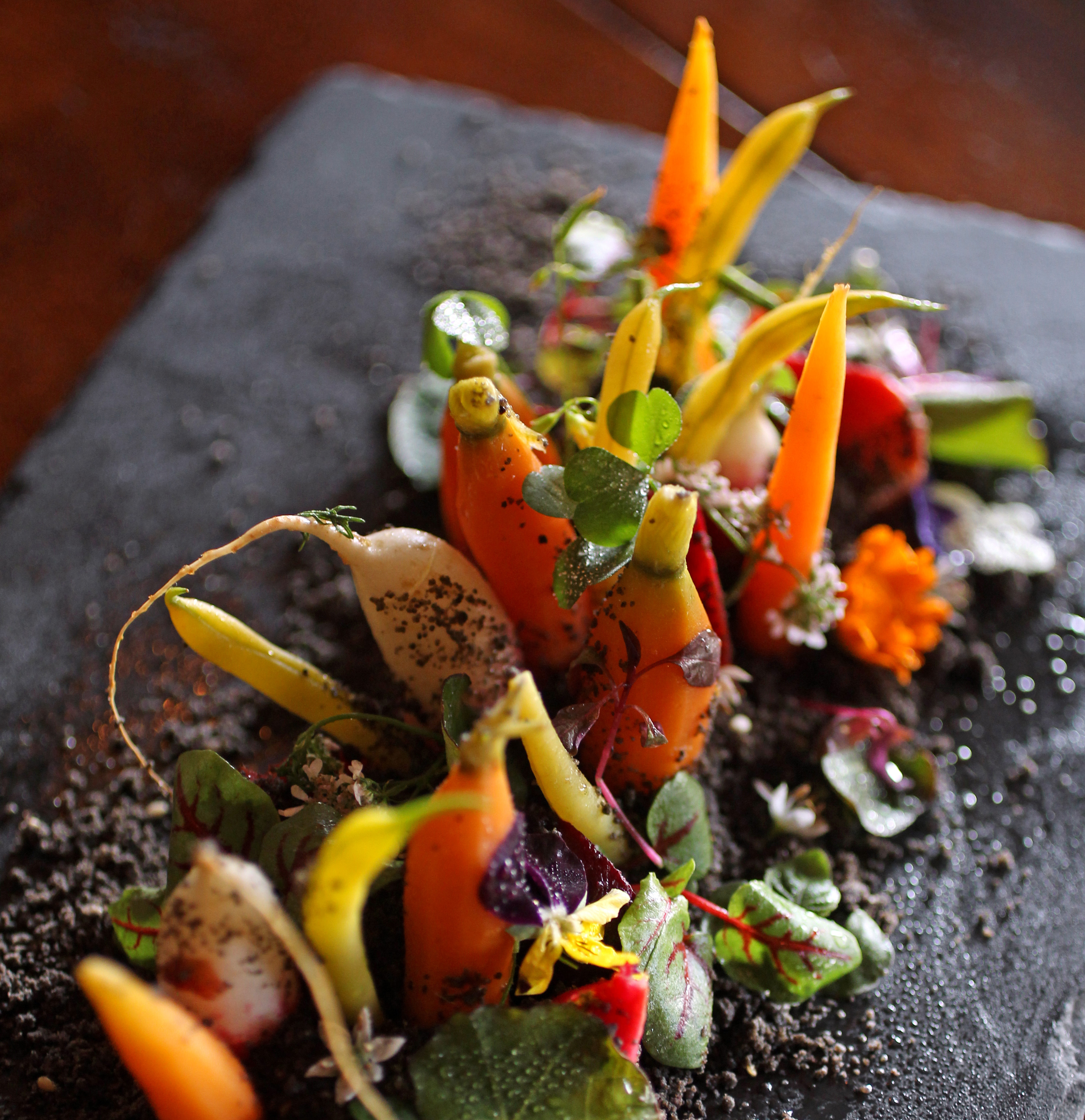 Salts restaurant’s “Garden Salad.”