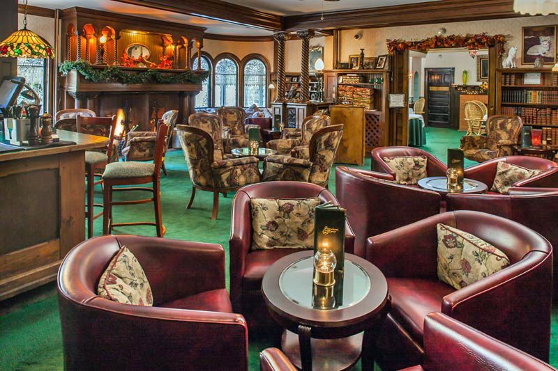The dining area at Stonehurst Manor.