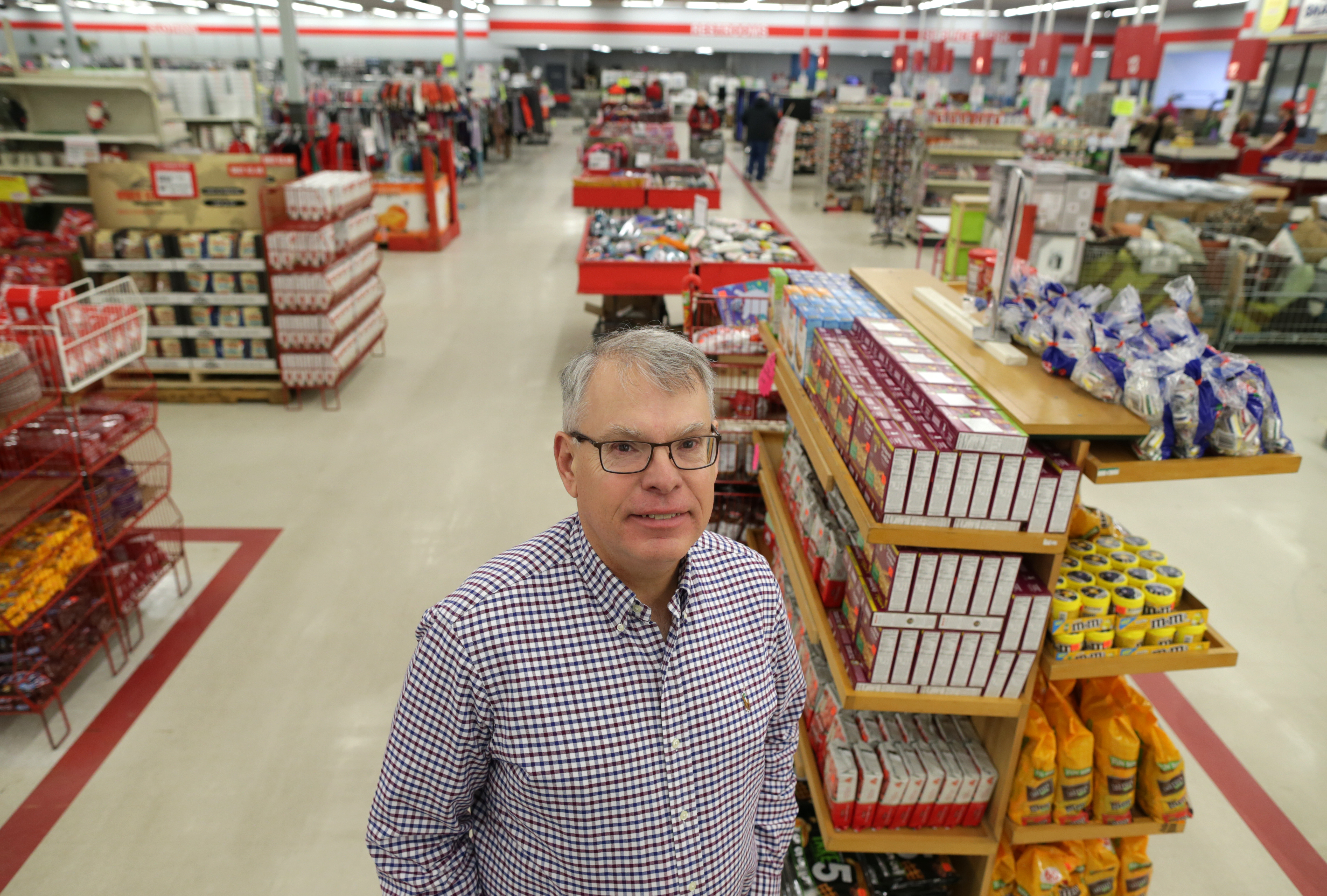 Harold Andrew Marden runs Marden’s Surplus & Salvage, a chain of liquidation stores in Maine.