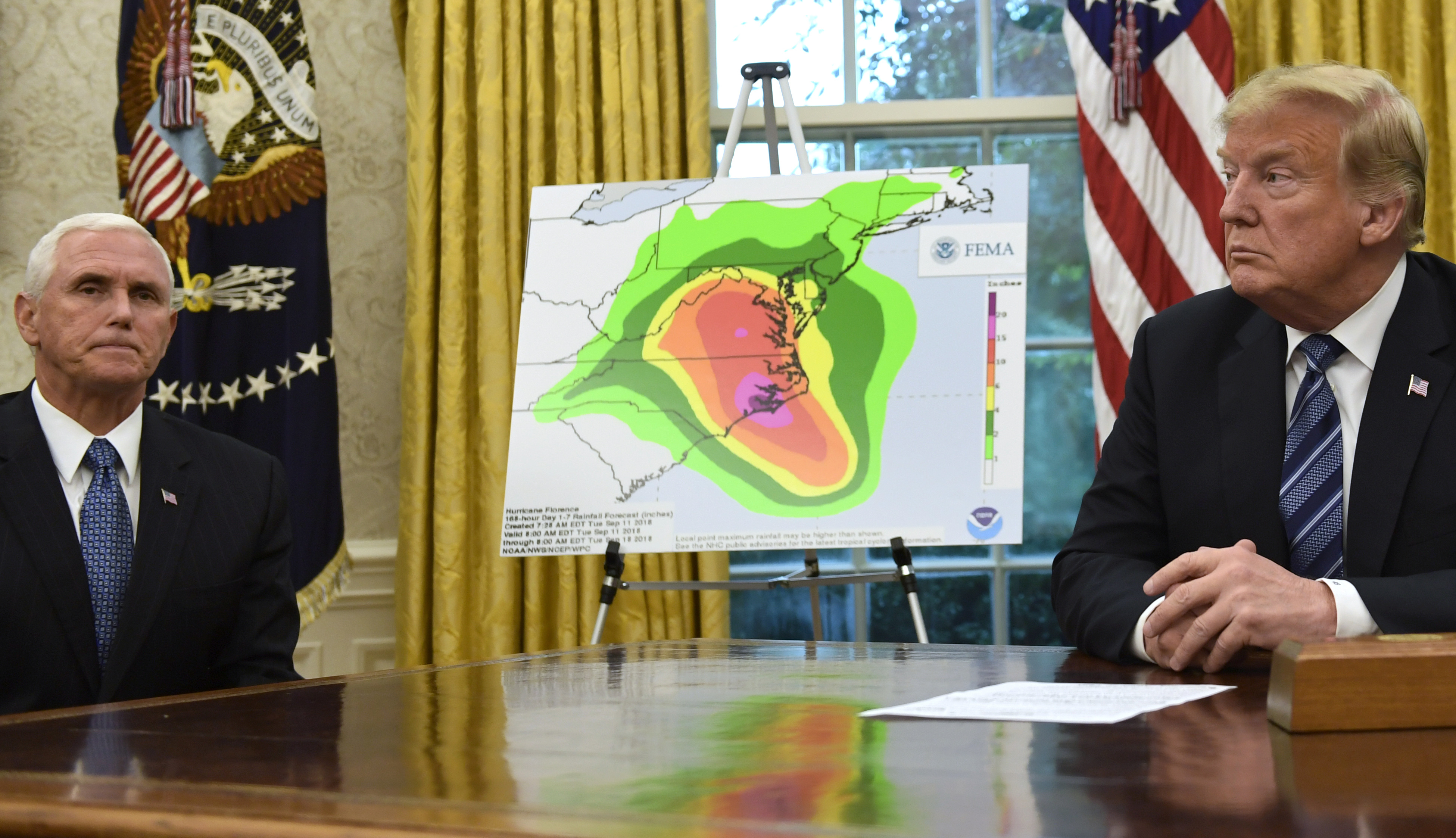 Image result for Trump reportedly recommended using nuclear bombs to stop hurricanes from hitting US