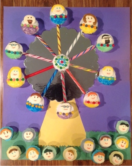 Maureen Palermo baked this “Top of the Ferris Wheel” cake.