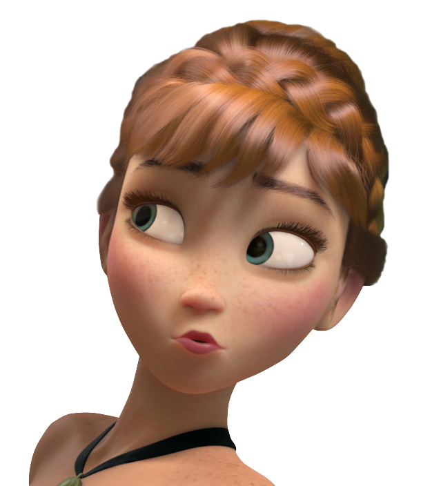 Anna is the main protagonist in “Frozen,” and the newest princess in Disney’s lineup. She is smart, resourceful, and doe-eyed.