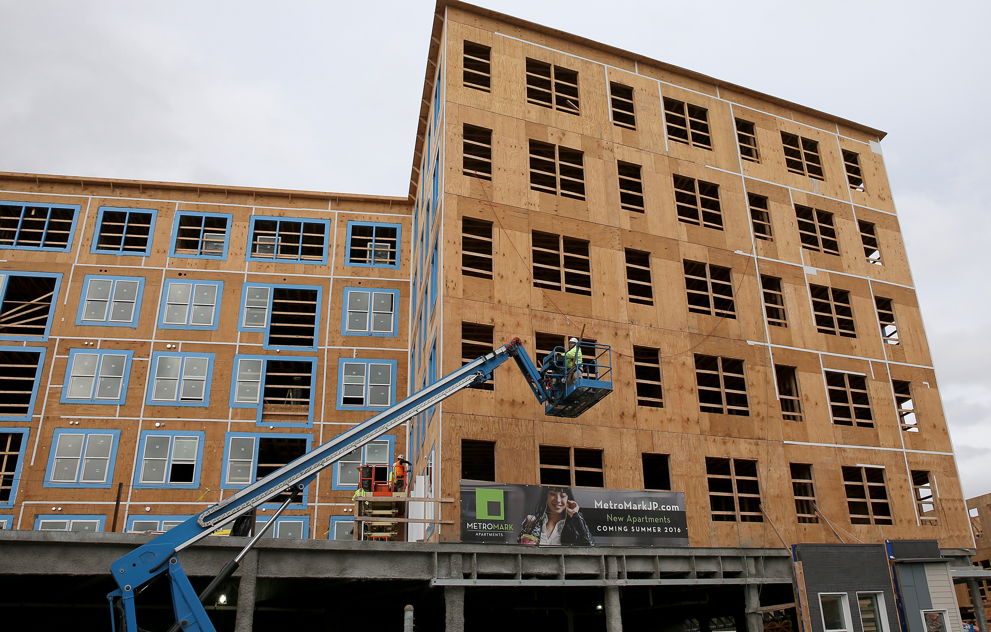 Jamaica Plain: 3595 Washington St. — The Commons at Forest Hills Station is a 280-unit apartment building on the site of a former petroleum depot.
