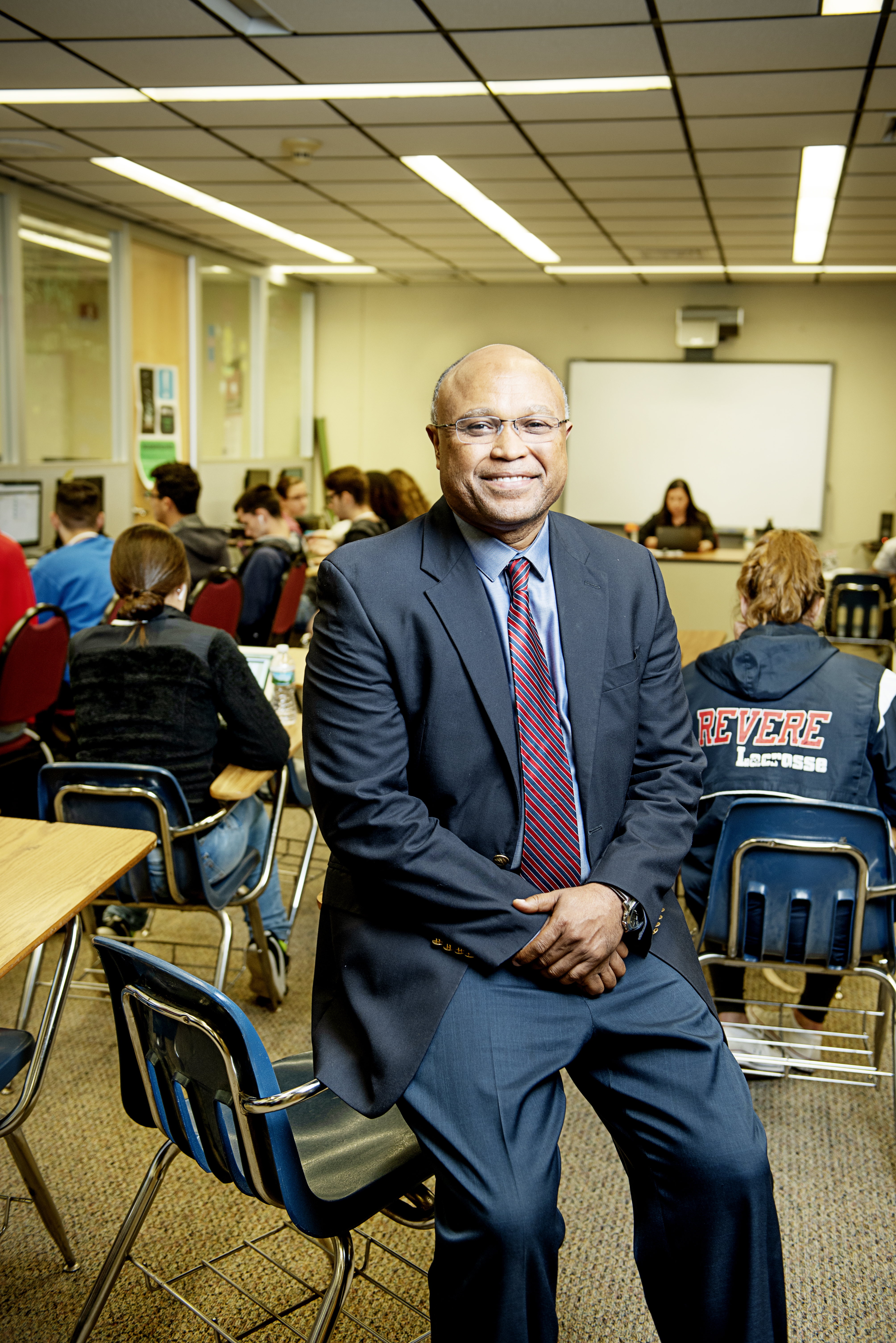 Lourenco Garcia championed student-centered learning techniques at Revere High School.
