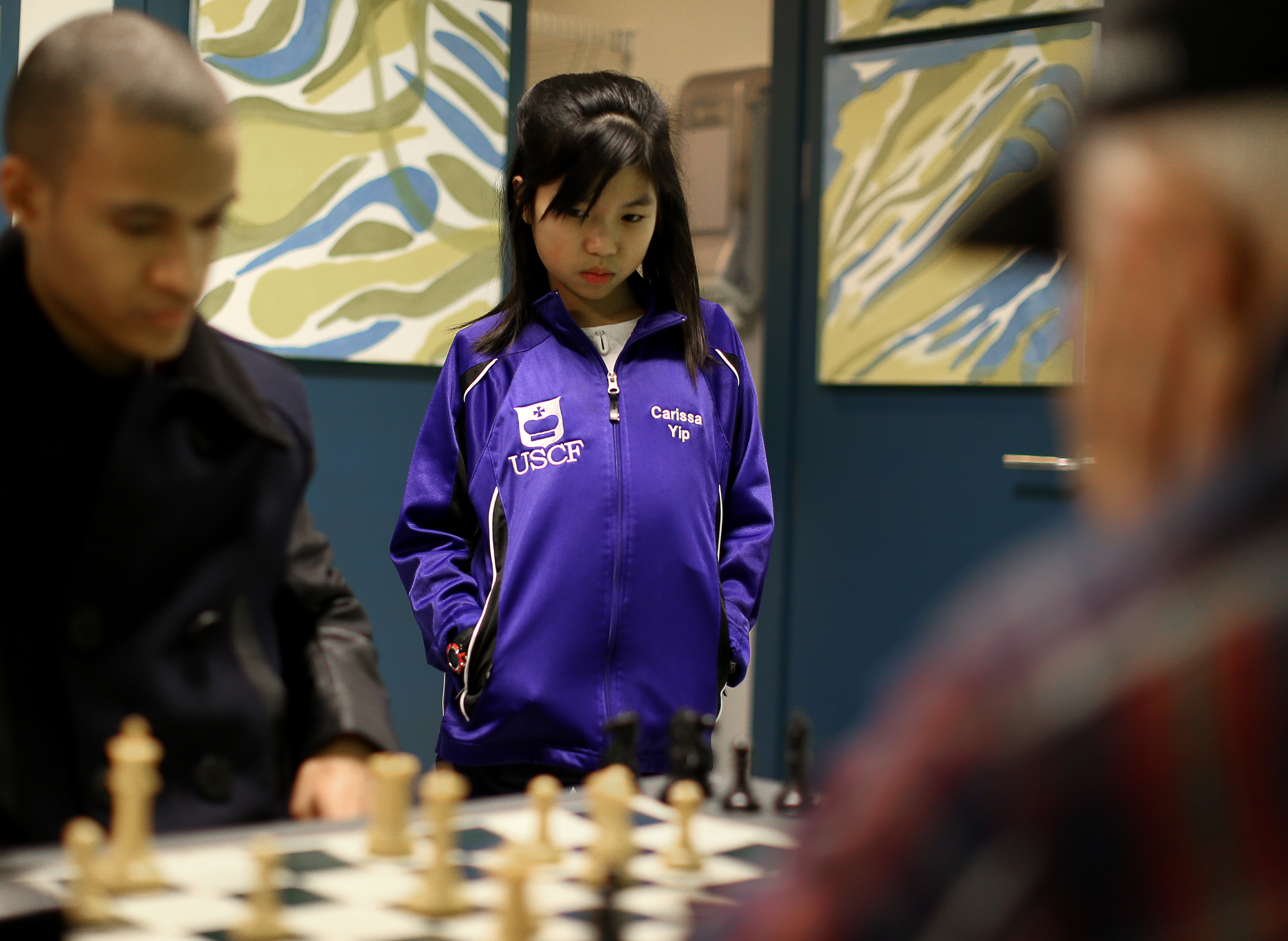 Chess master Carissa Yip says, “It’s a challenging game and I like that about it.”