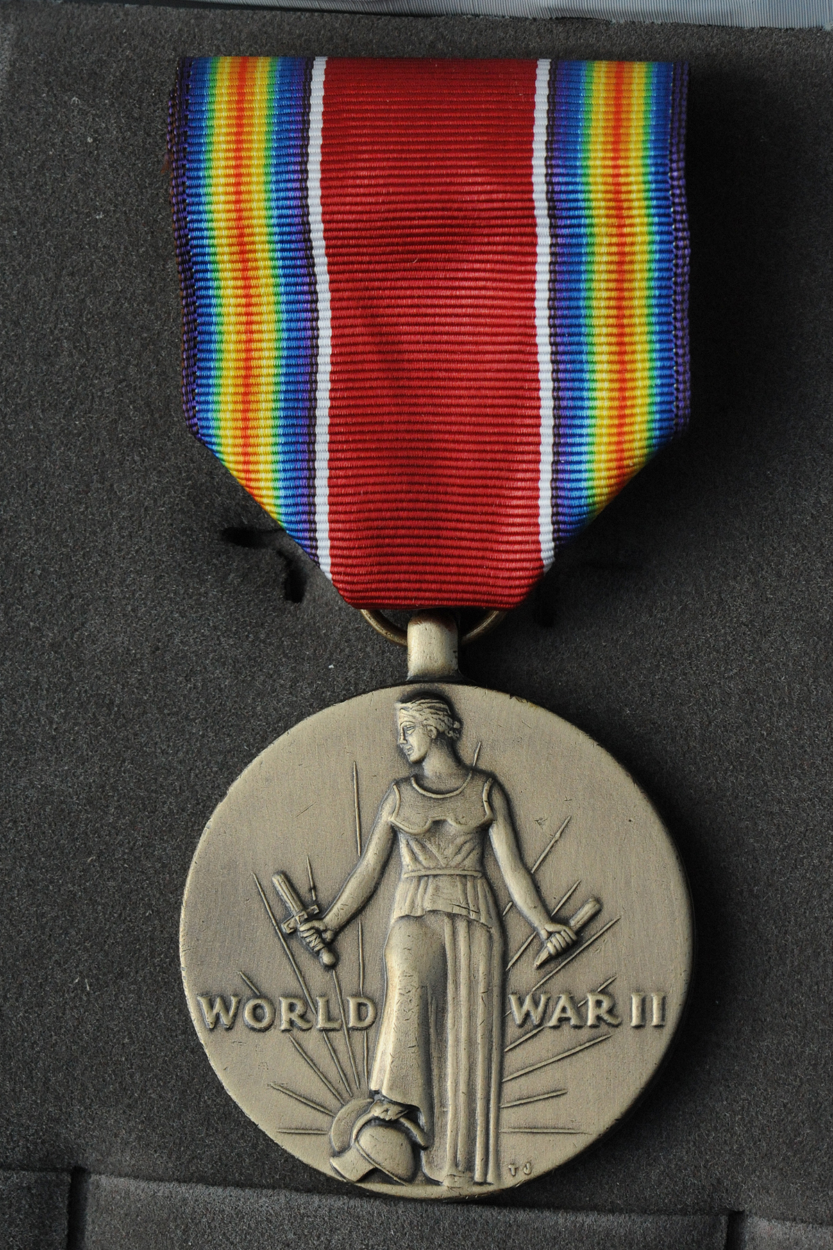 World War II victory medal.