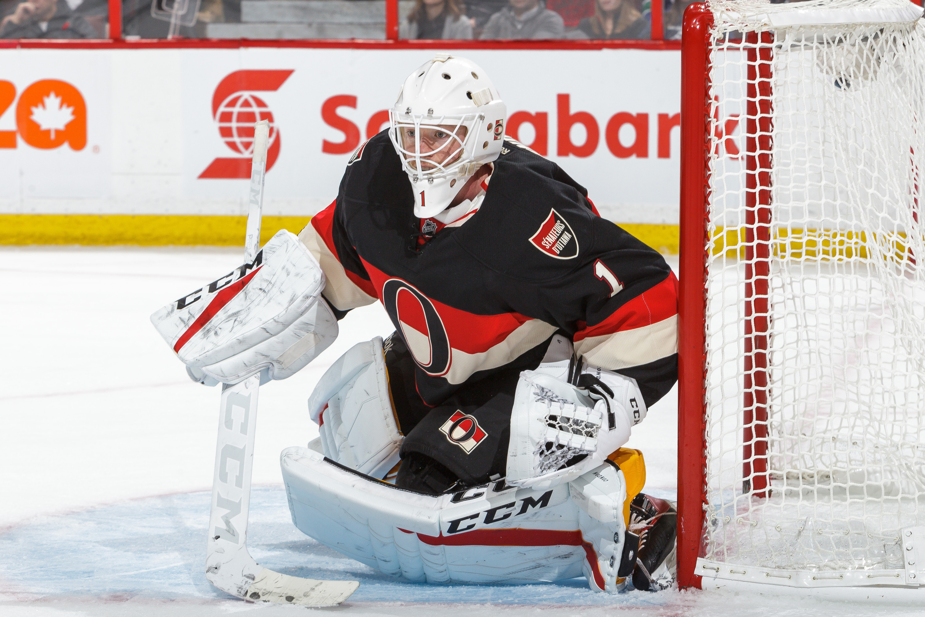 Pittsburgh acquired a 2017 fifth-round pick from Ottawa for Mike Condon.