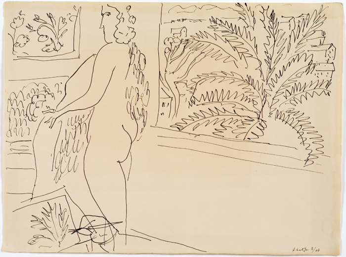 Matisse’s “Nu a la fenetre (Nude at a Window).”