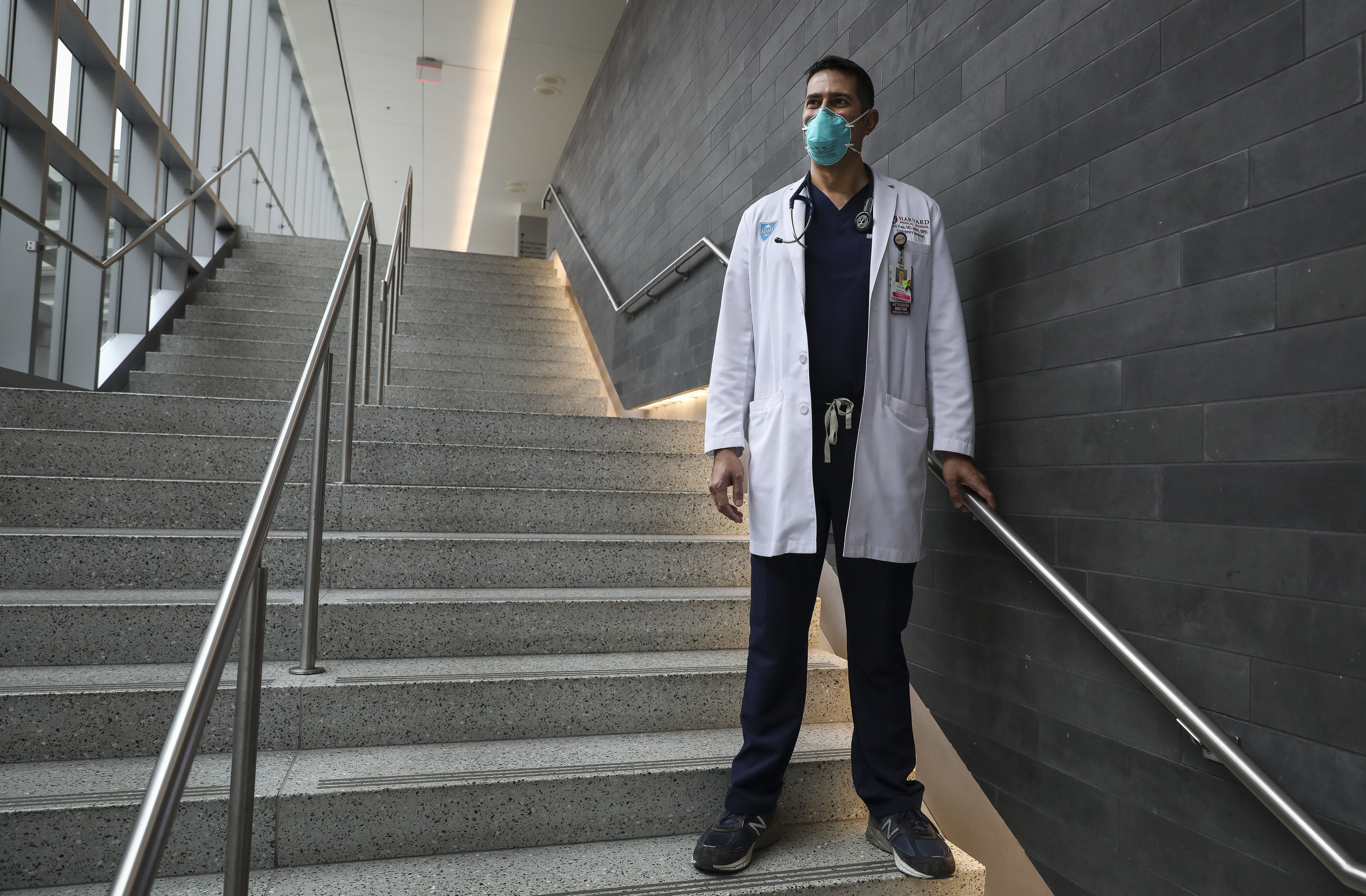 Dr. Ali Raja, an emergency medicine doctor at Massachusetts General Hospital