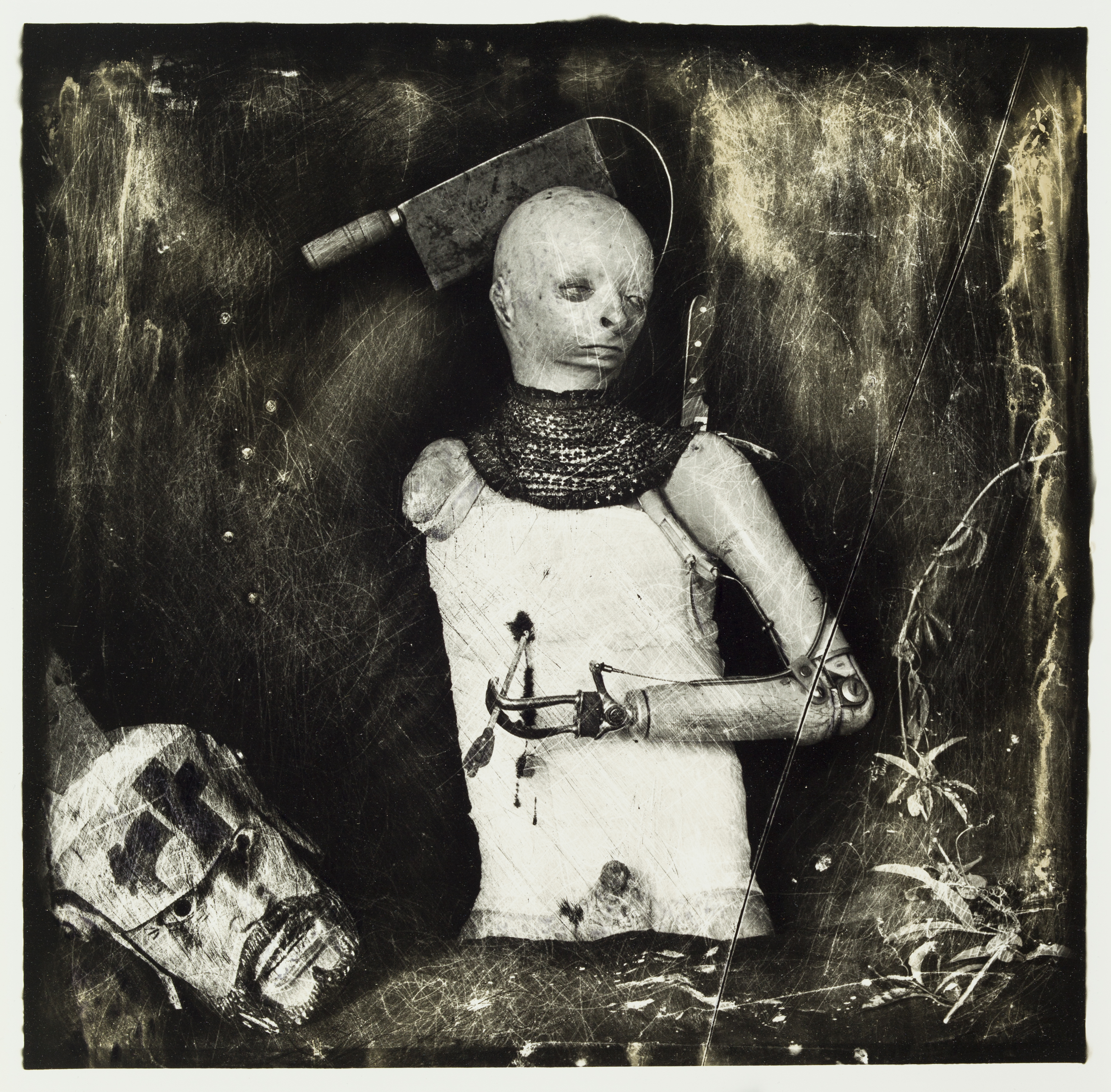 Joel-Peter Witkin’s “Un Santo Oscuro.”