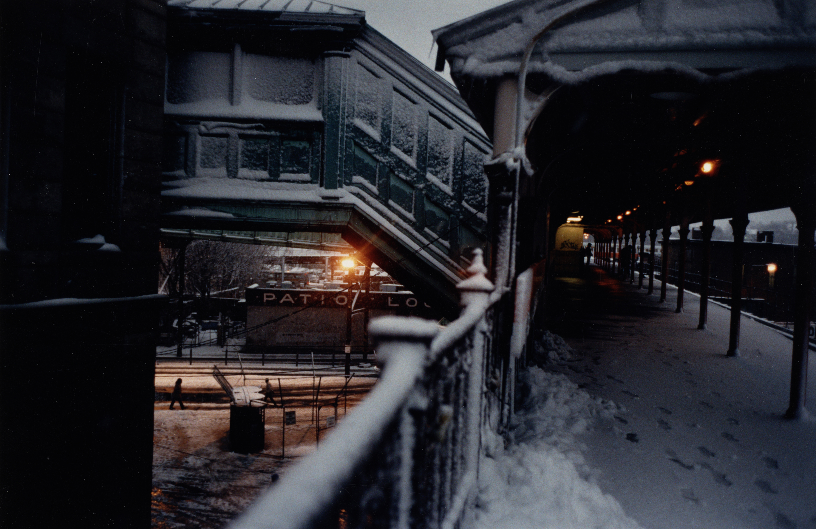 David Akiba’s “Dudley Platform, Outbound.”