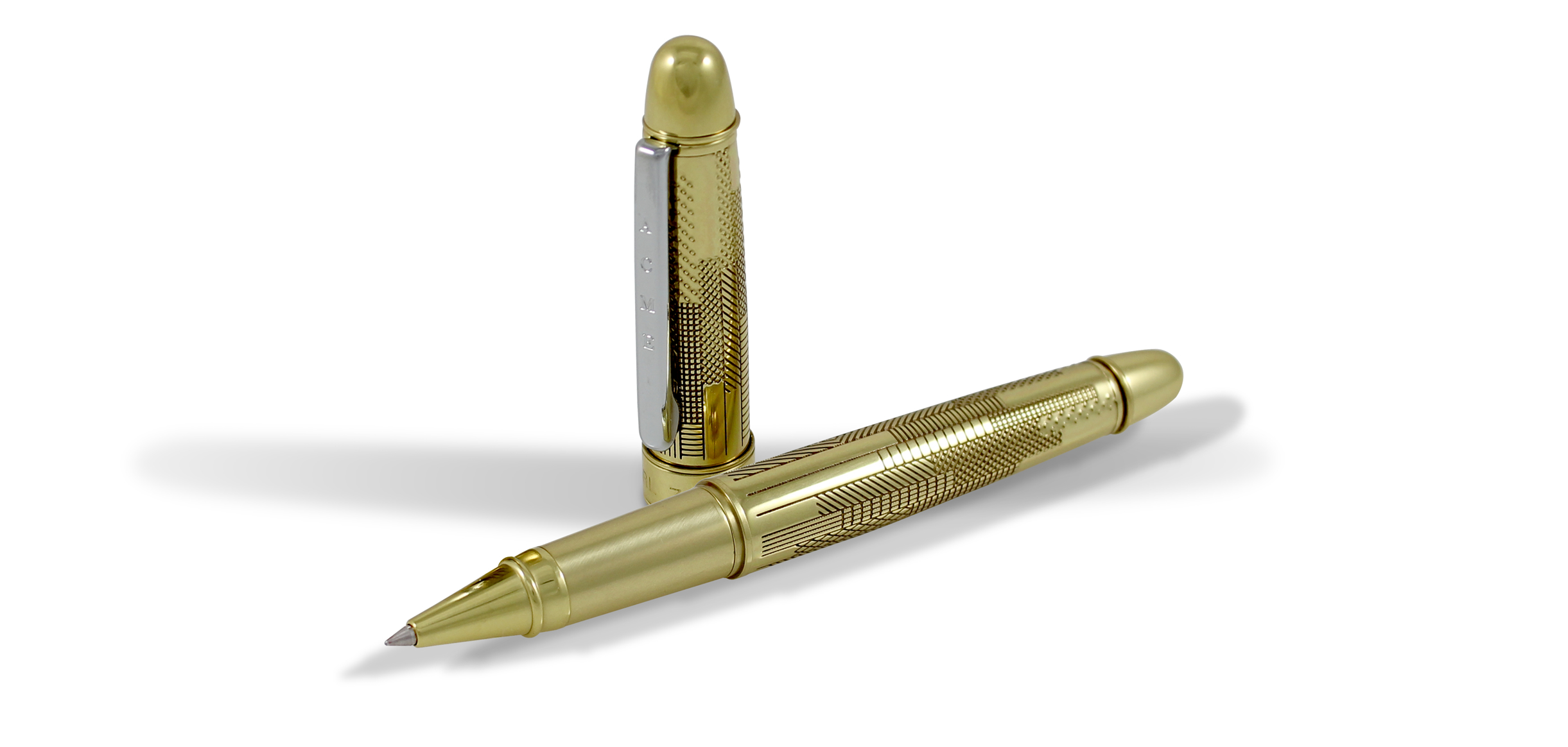 "Hatch" hybrid roller ball pen