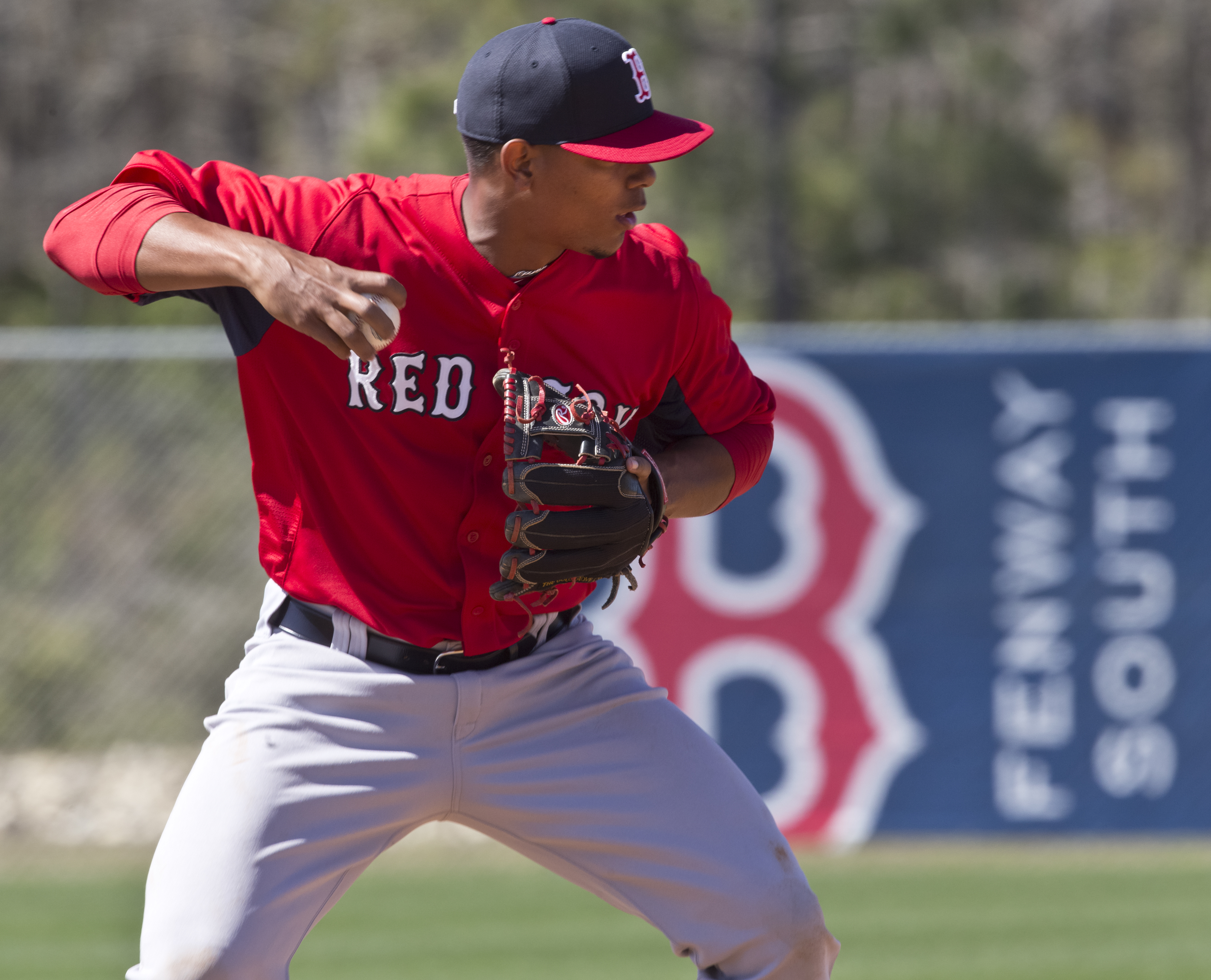 Portland shortstop Xander Bogaerts (.310 batting average) could be off to Pawtucket soon.