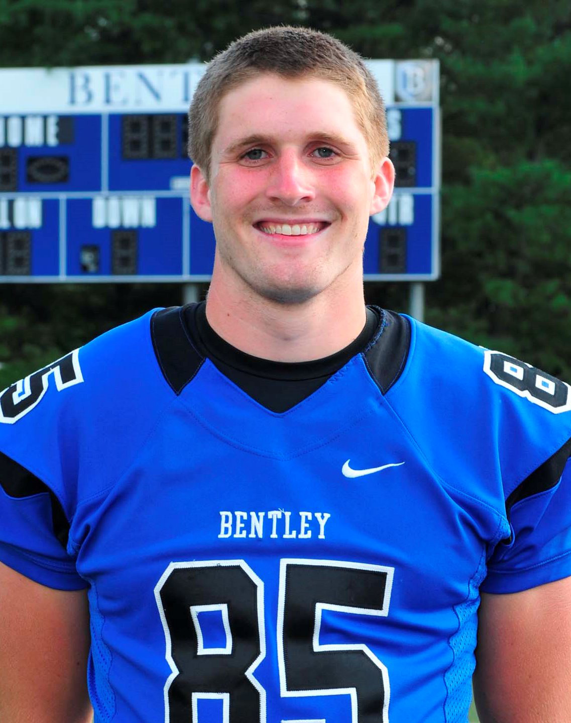 Jeff Hill, Mansfield High/Bentley University football - The Boston Globe