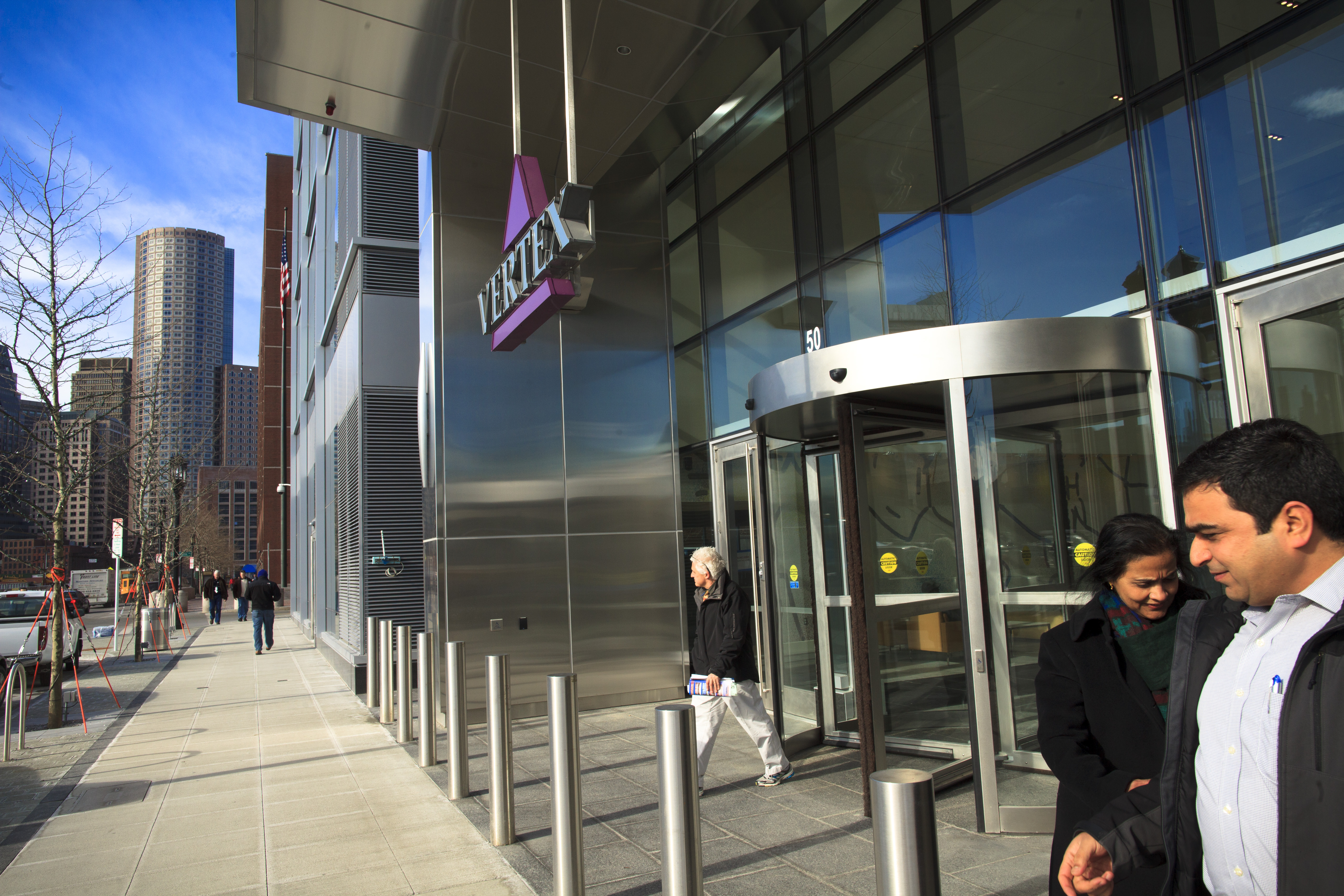 Vertex Pharmaceuticals Inc. recently moved into its new two-building headquarters on the South Boston waterfront.