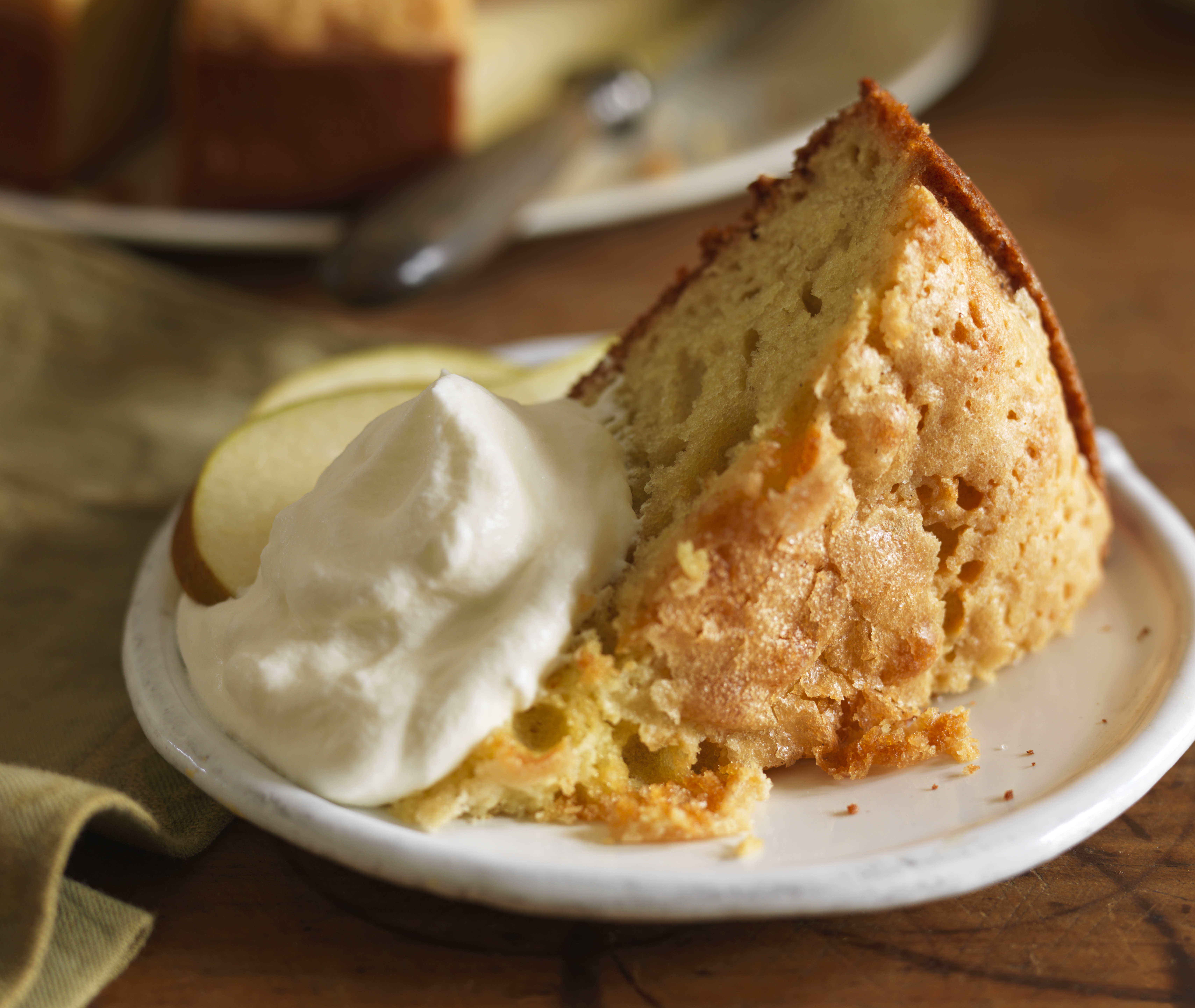Simple olive oil cake.