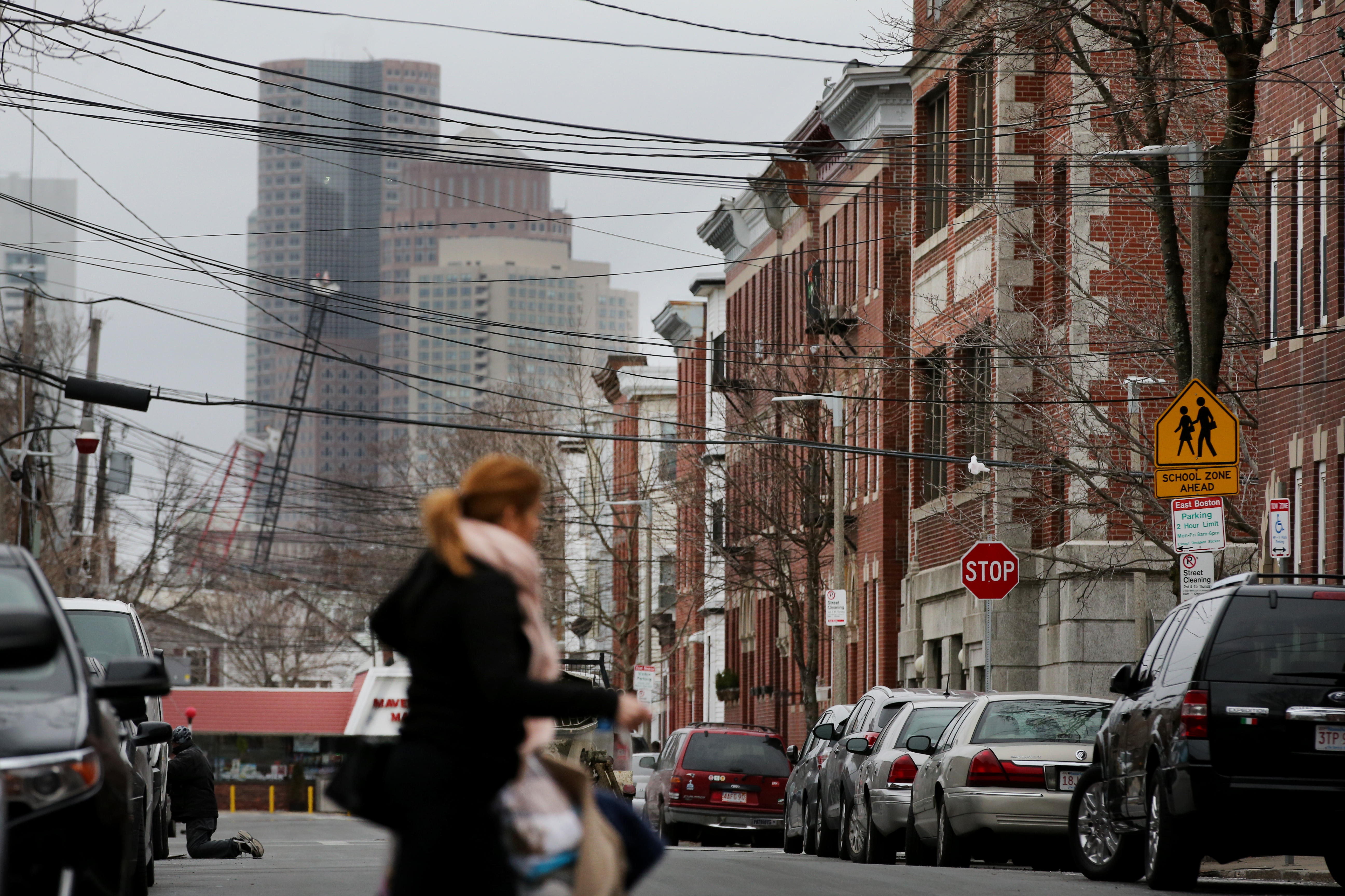Frankfort Street in East Boston.