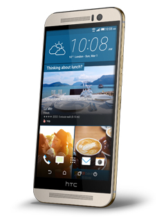 HTC One M9.