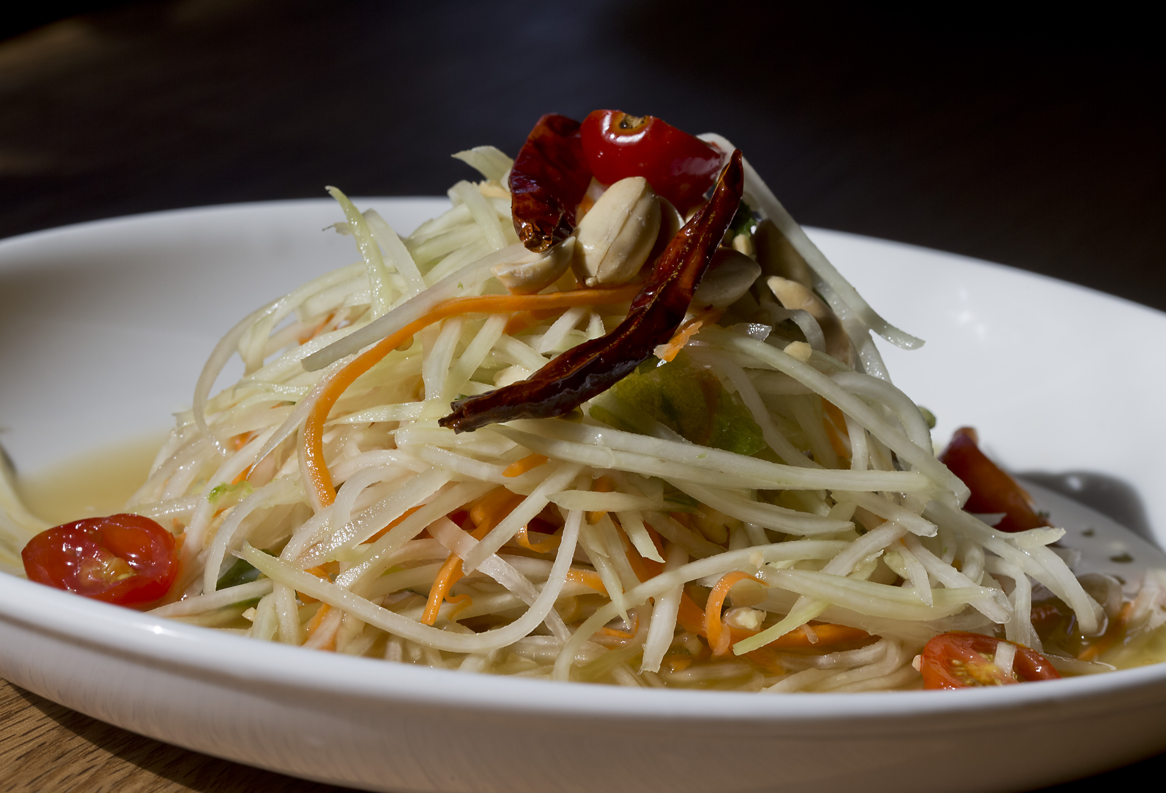 Som tum salad.