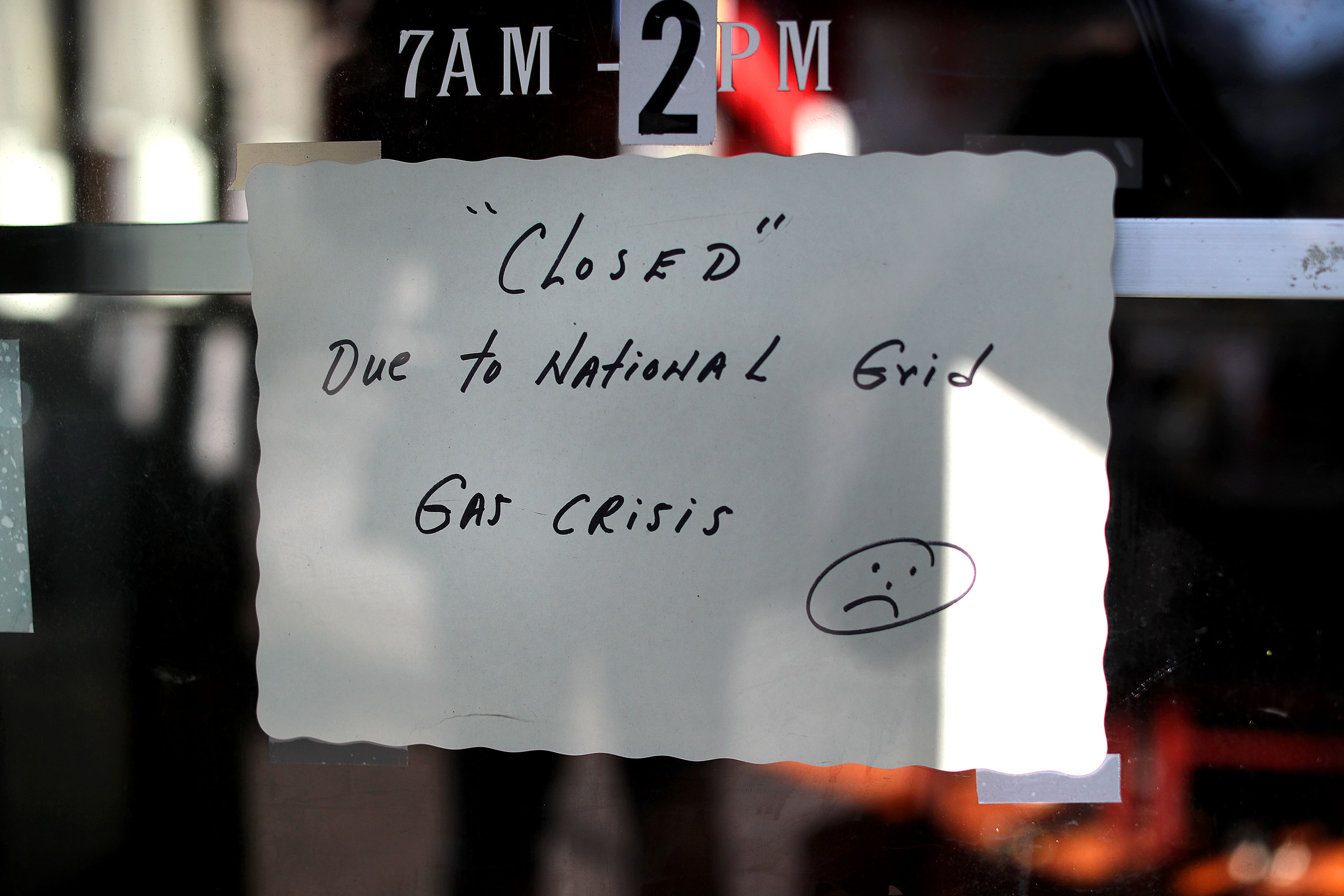 A lack of natural gas service has shuttered the Hungry Monkey restaurant on Broadway in Newport.