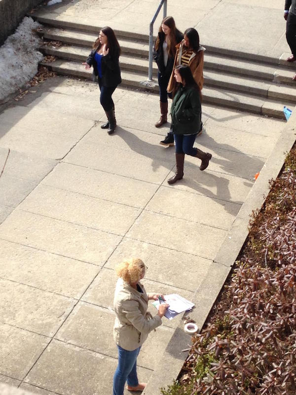Malia Obama recently toured Tufts University.