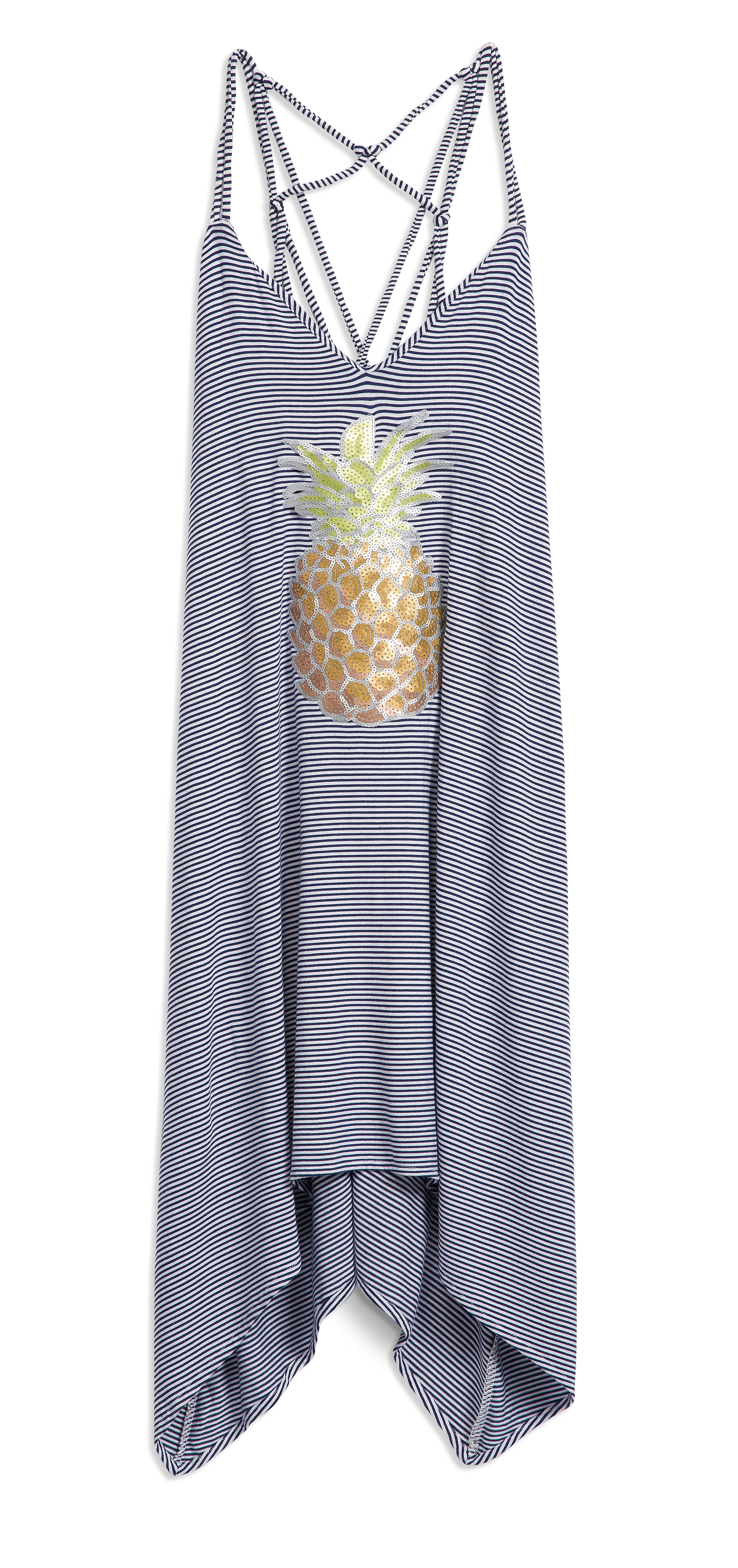 “Global Bazaar” pineapple dress, $86 at Sperry Top-Sider, Burlington Mall, Burlington