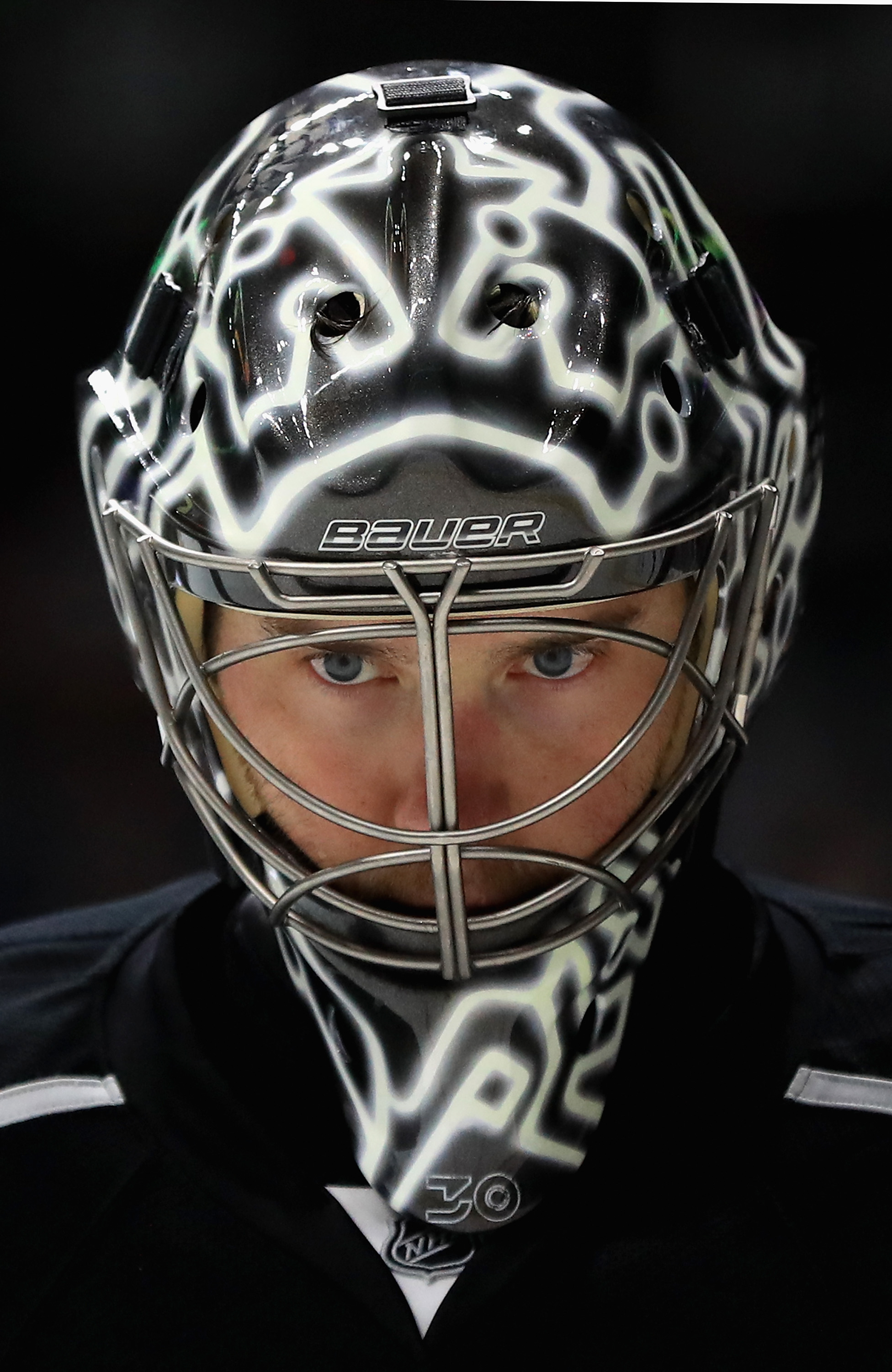 Ben Bishop played in seven games for the Kings, finishing with a .900 save percentage.