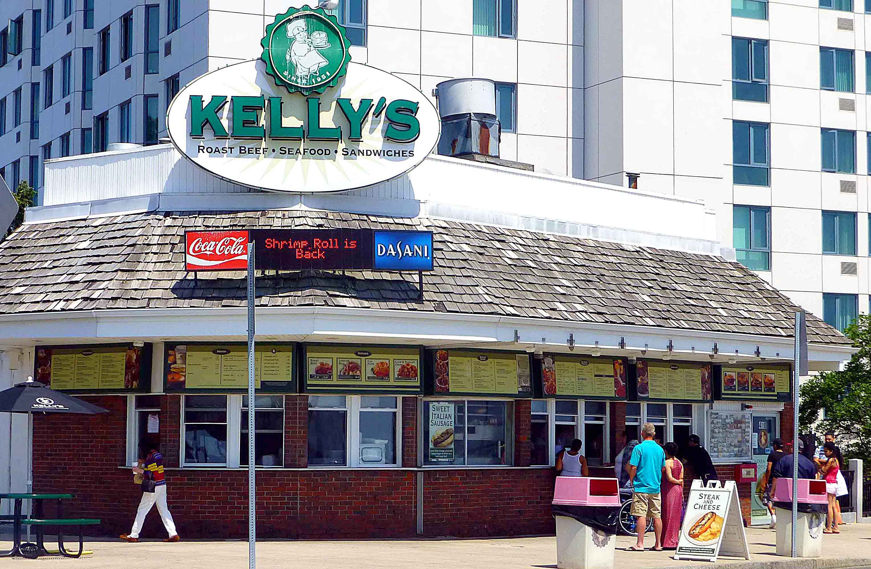 Kelly’s is a Revere Beach fixture.