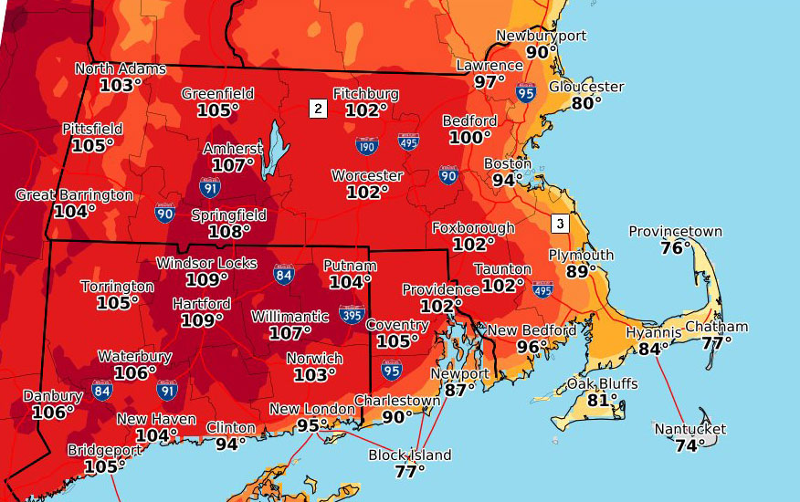 It’s official — Boston is sweating a heat wave The Boston Globe