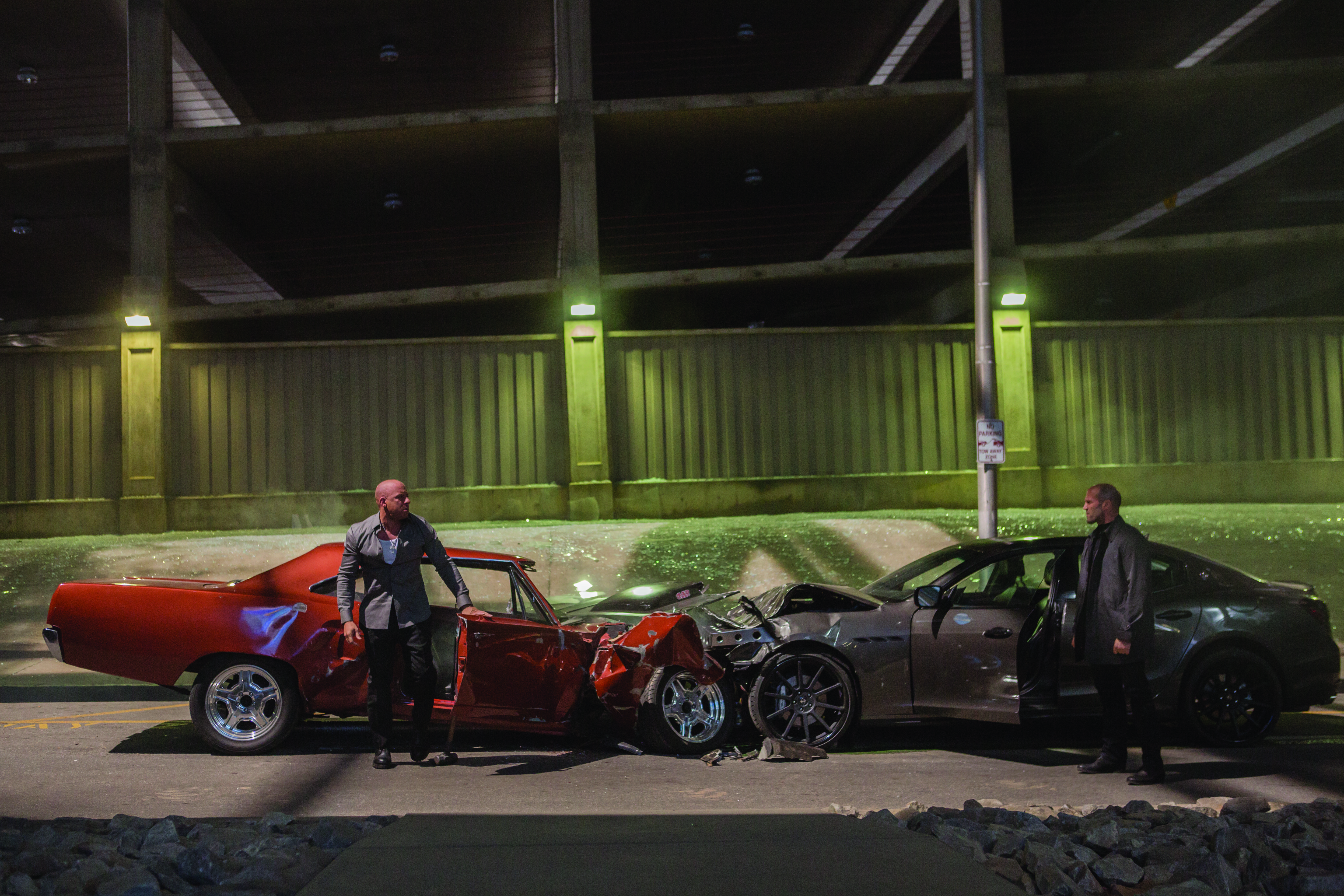 Vin Diesel, left, and Jason Statham.